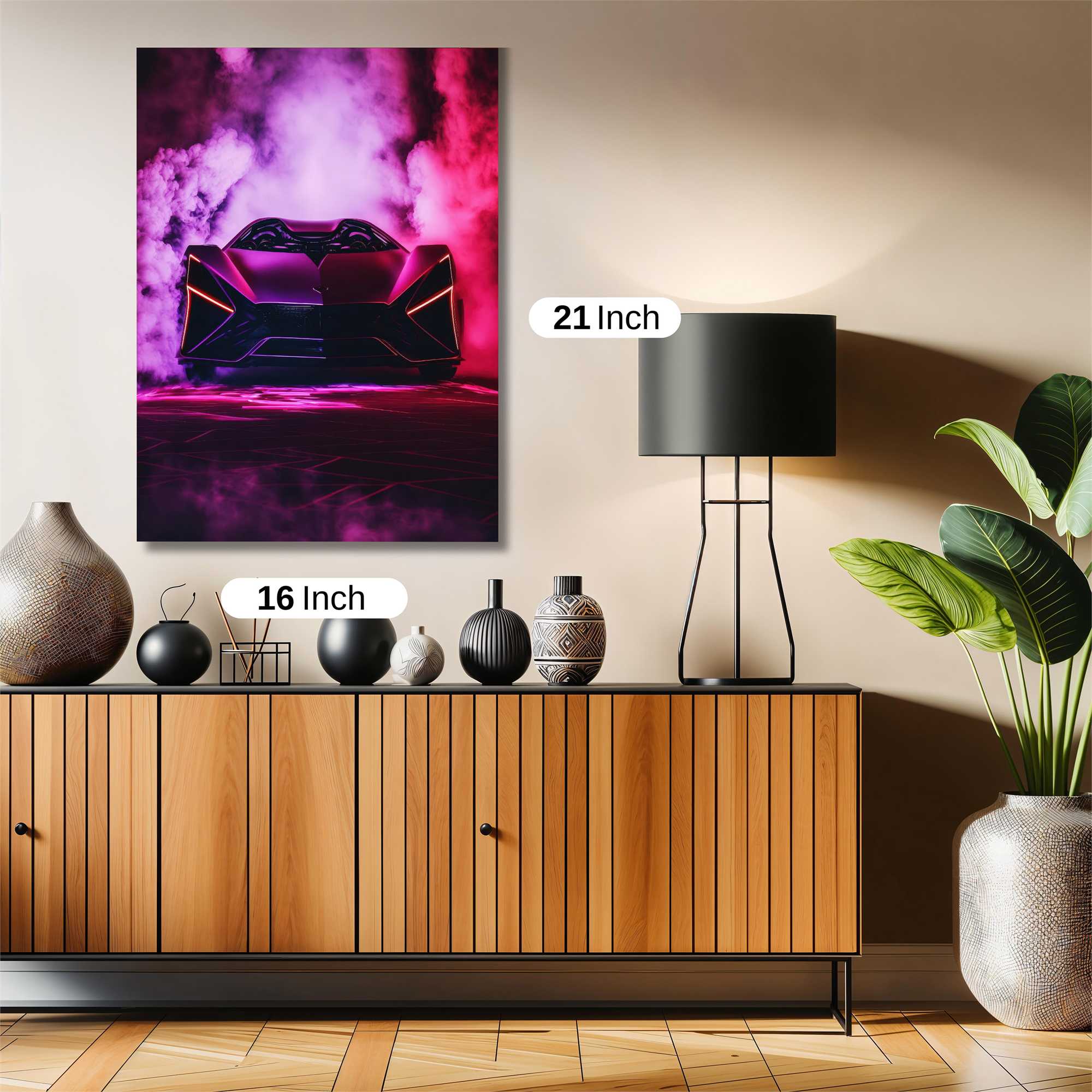 Neon Fury Safe Wall Magnetic / M