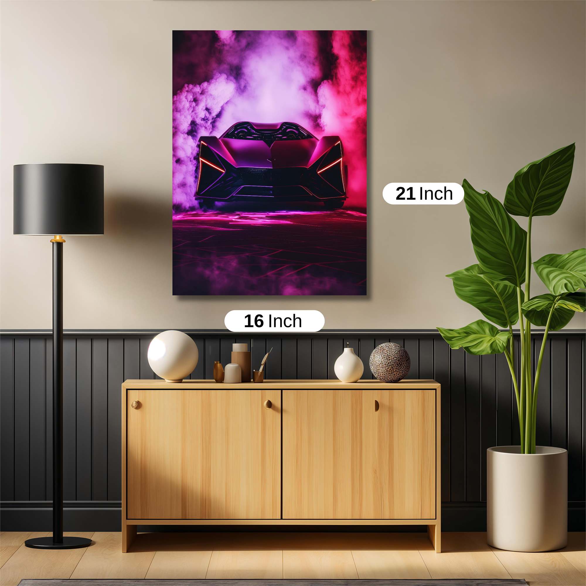 Neon Fury Safe Wall Magnetic / M