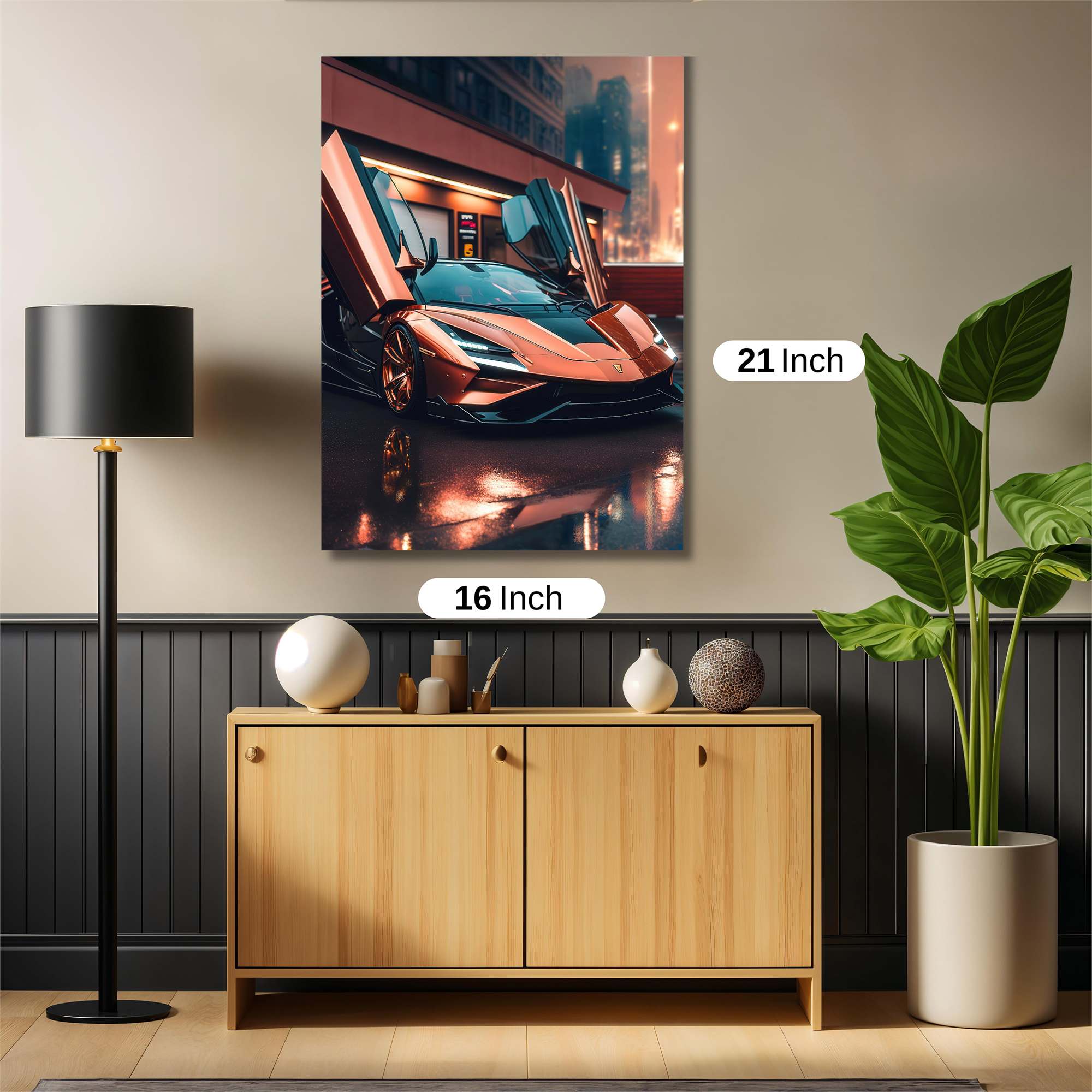 Lotus Luminous Safe Wall Magnetic / M