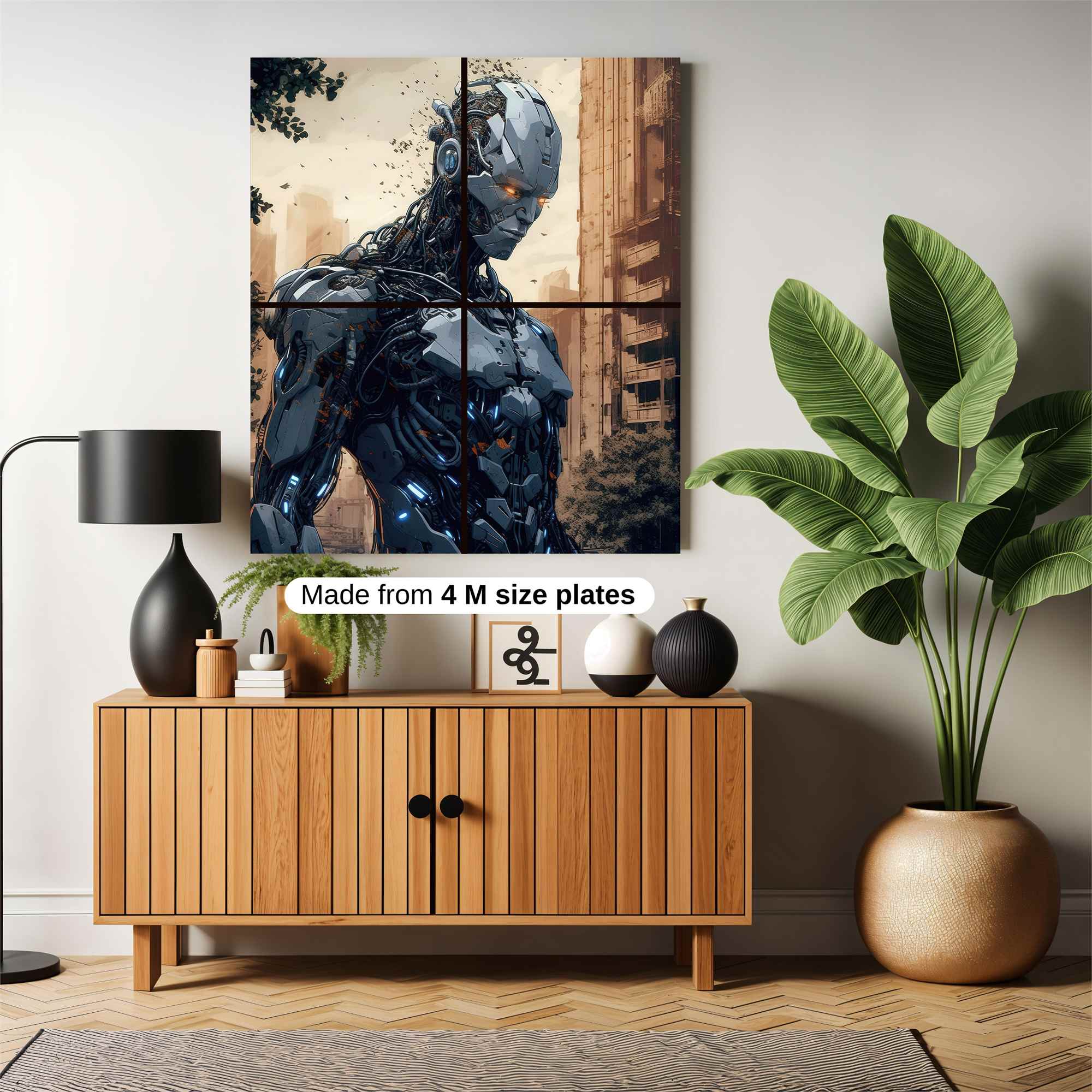 Robot Desolation Safe Wall Magnetic / M