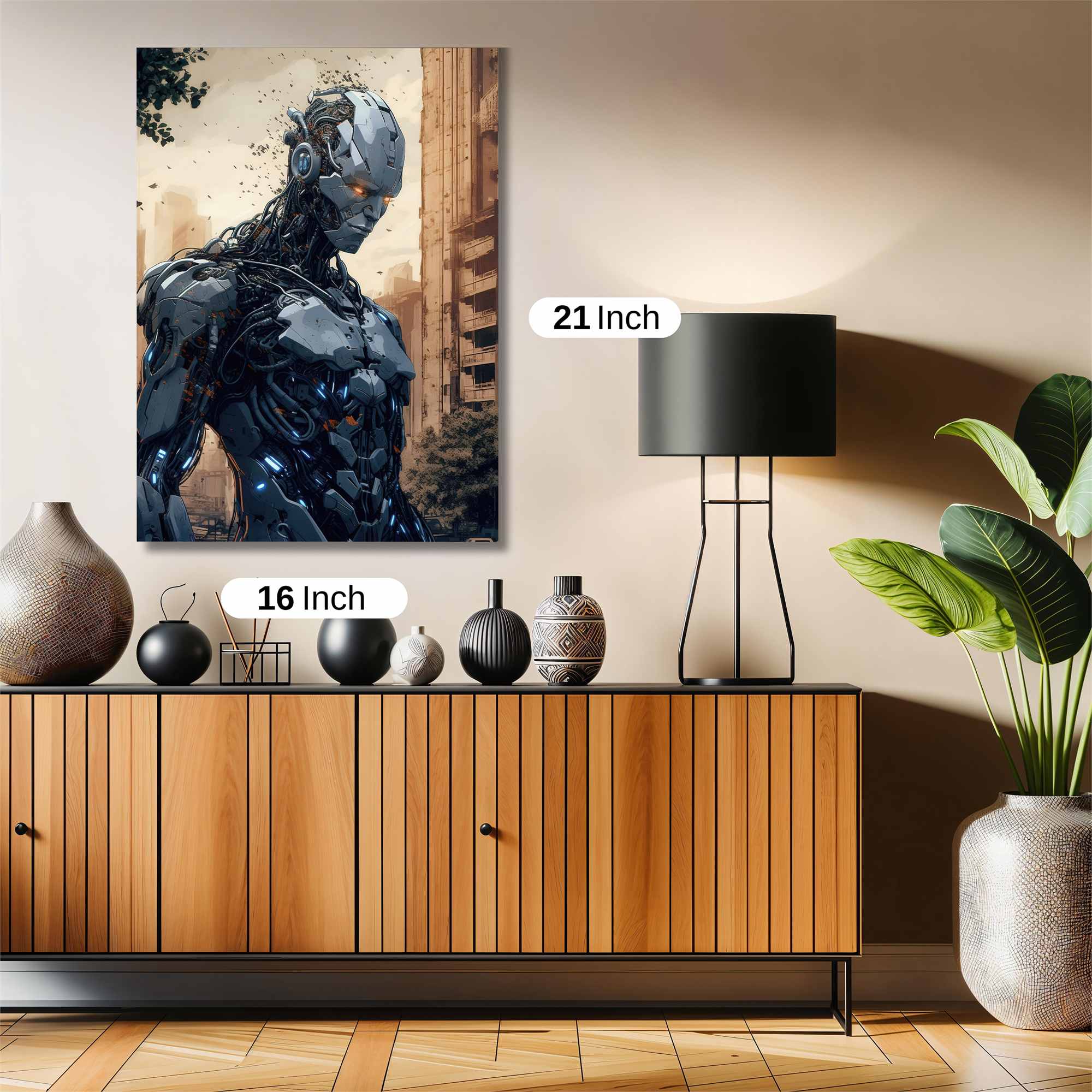 Robot Desolation Safe Wall Magnetic / M