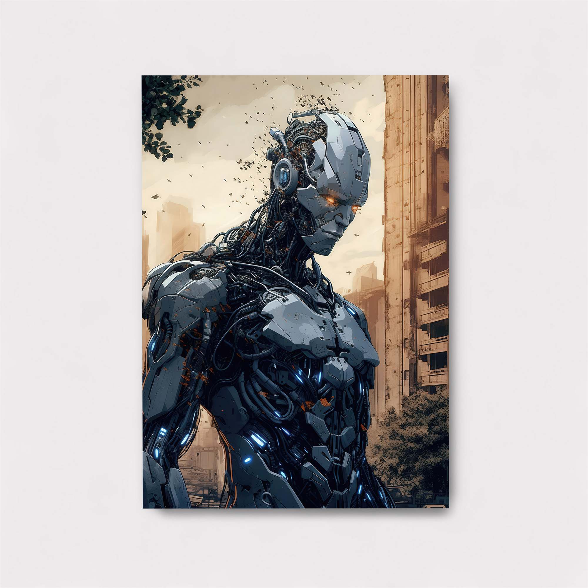 Robot Desolation Safe Wall Magnetic / M