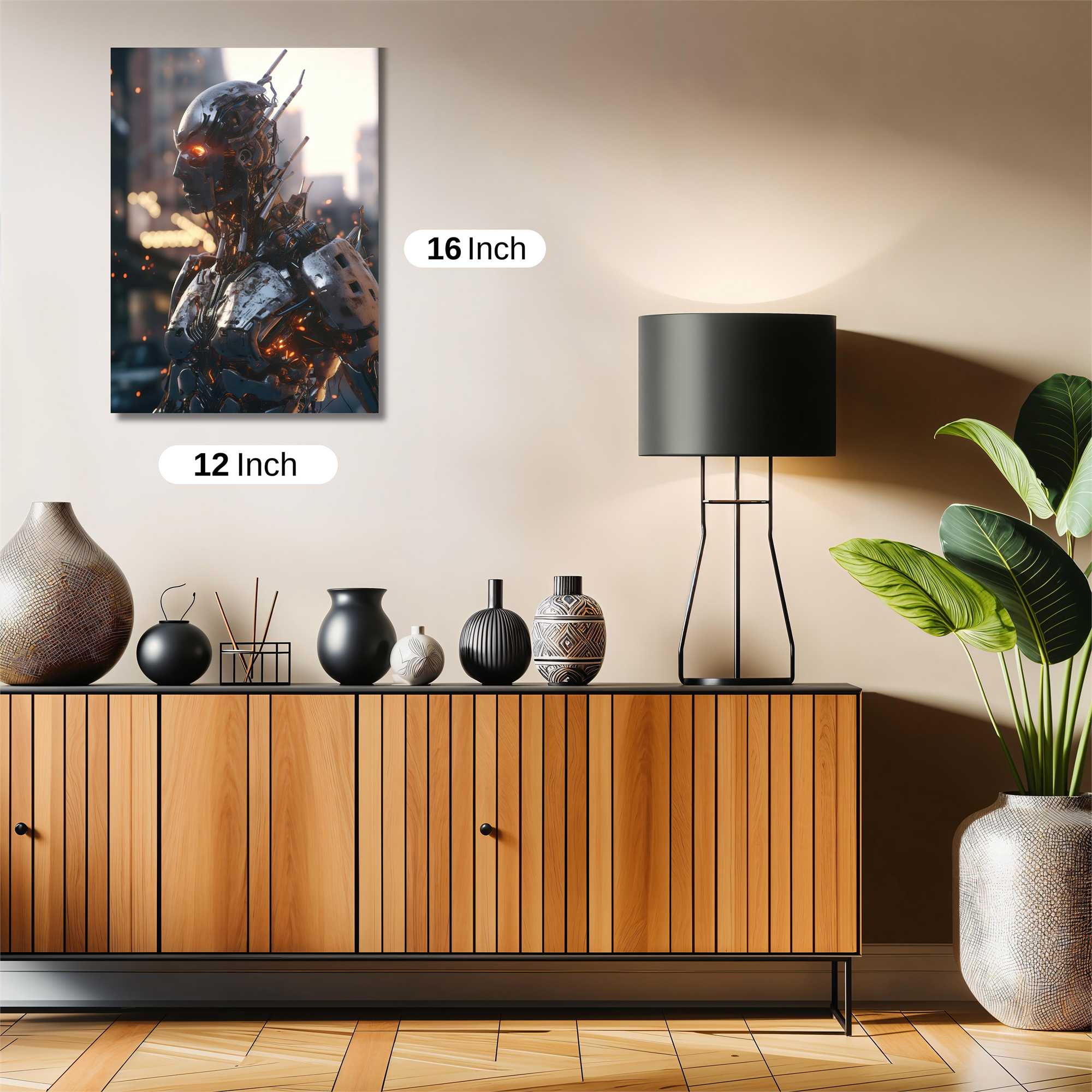 Robot Apocalypse Safe Wall Magnetic / M