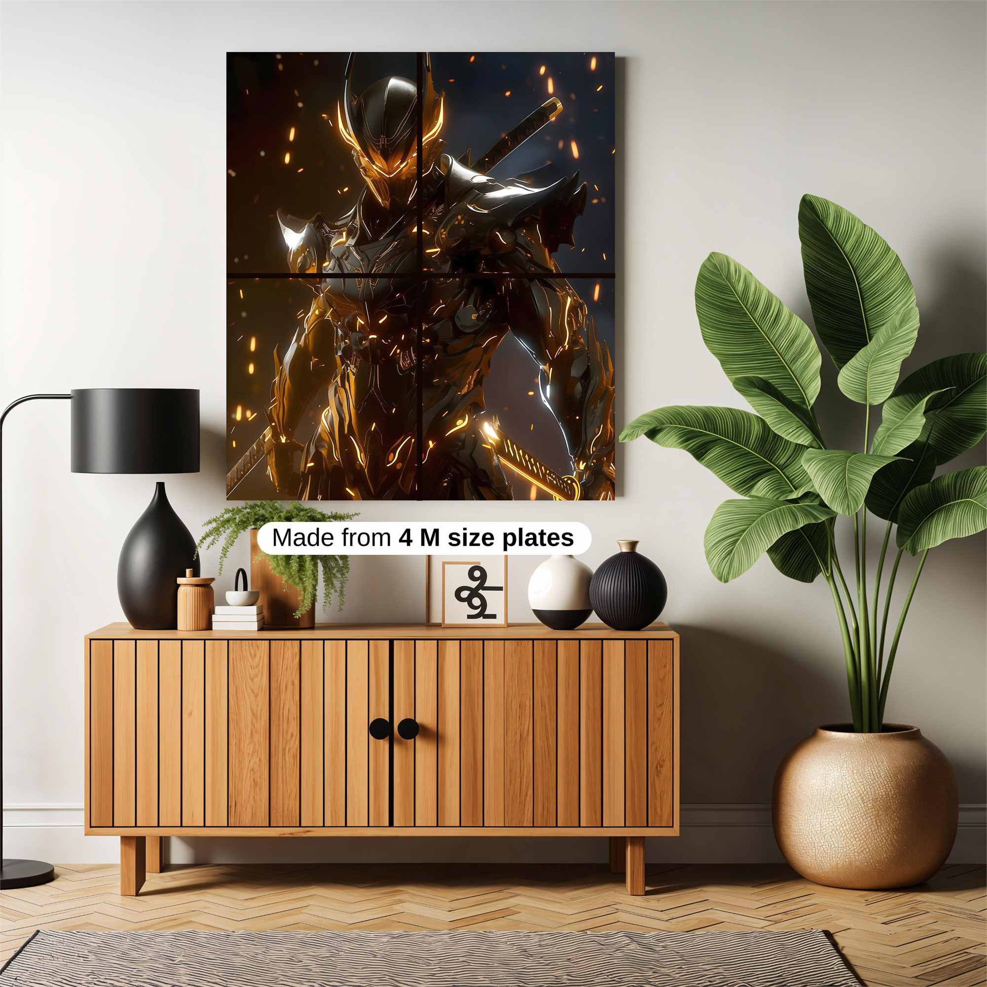 Genji Fiery Safe Wall Magnetic / M