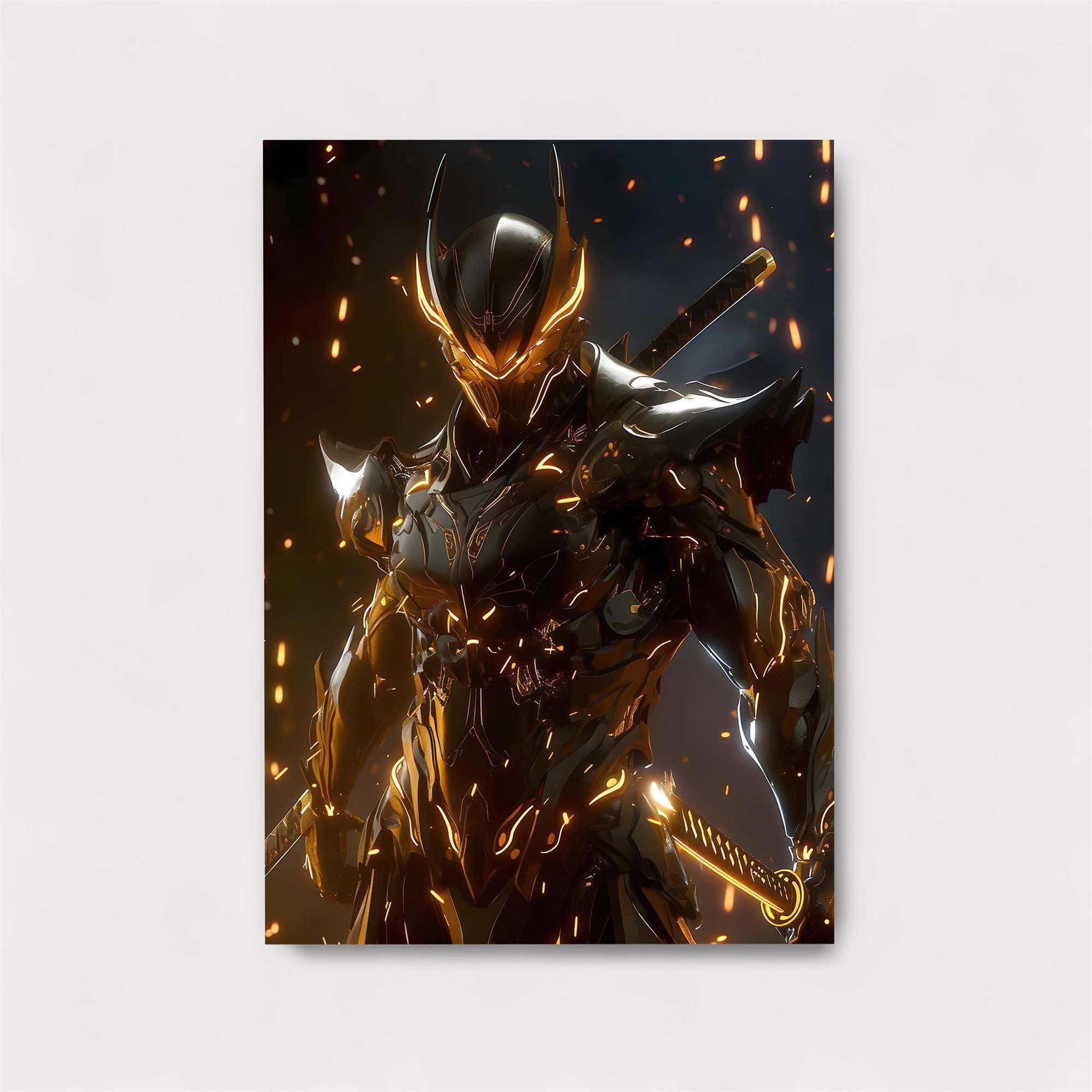 Genji Fiery Safe Wall Magnetic / M