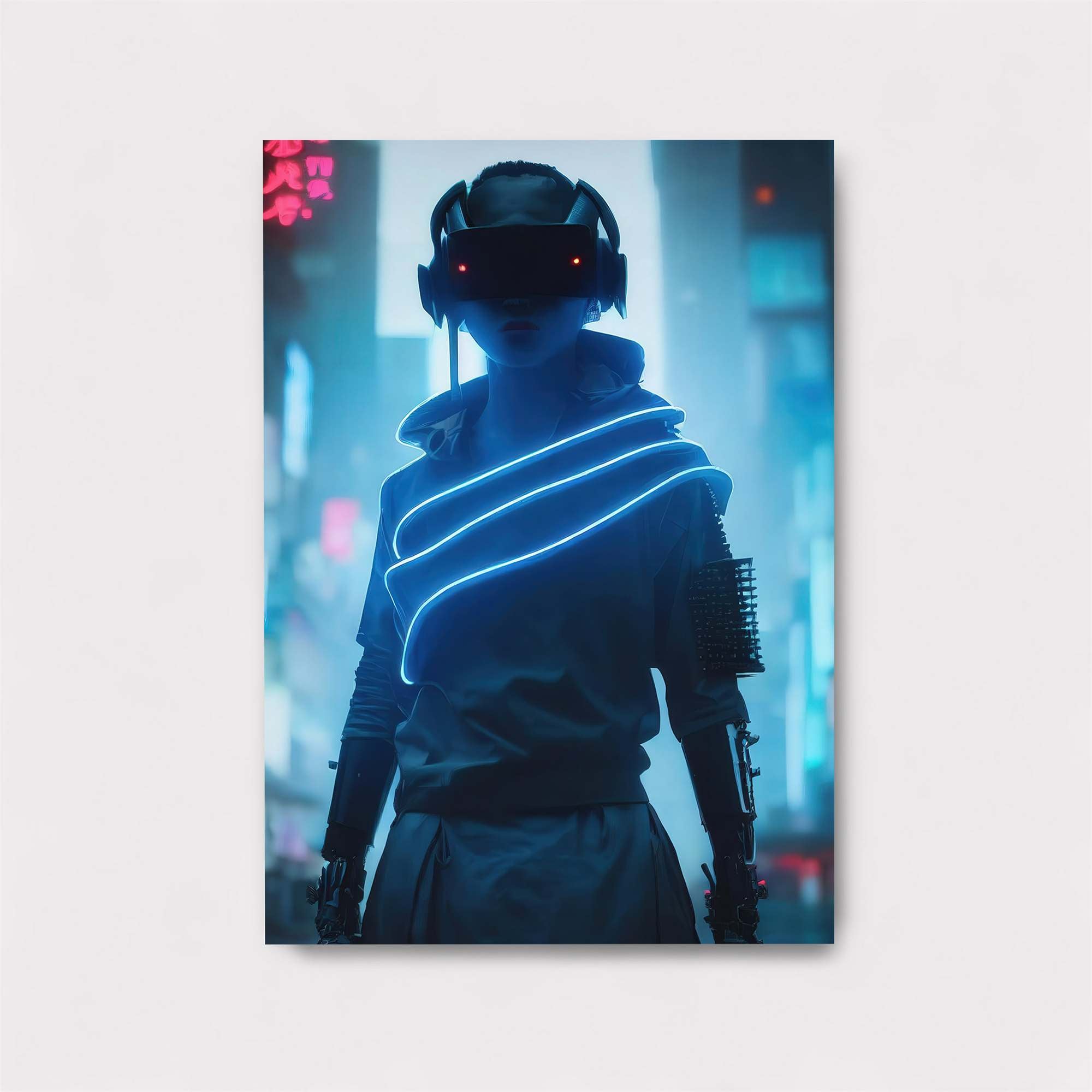 Cyberpunk Glow Safe Wall Magnetic / M