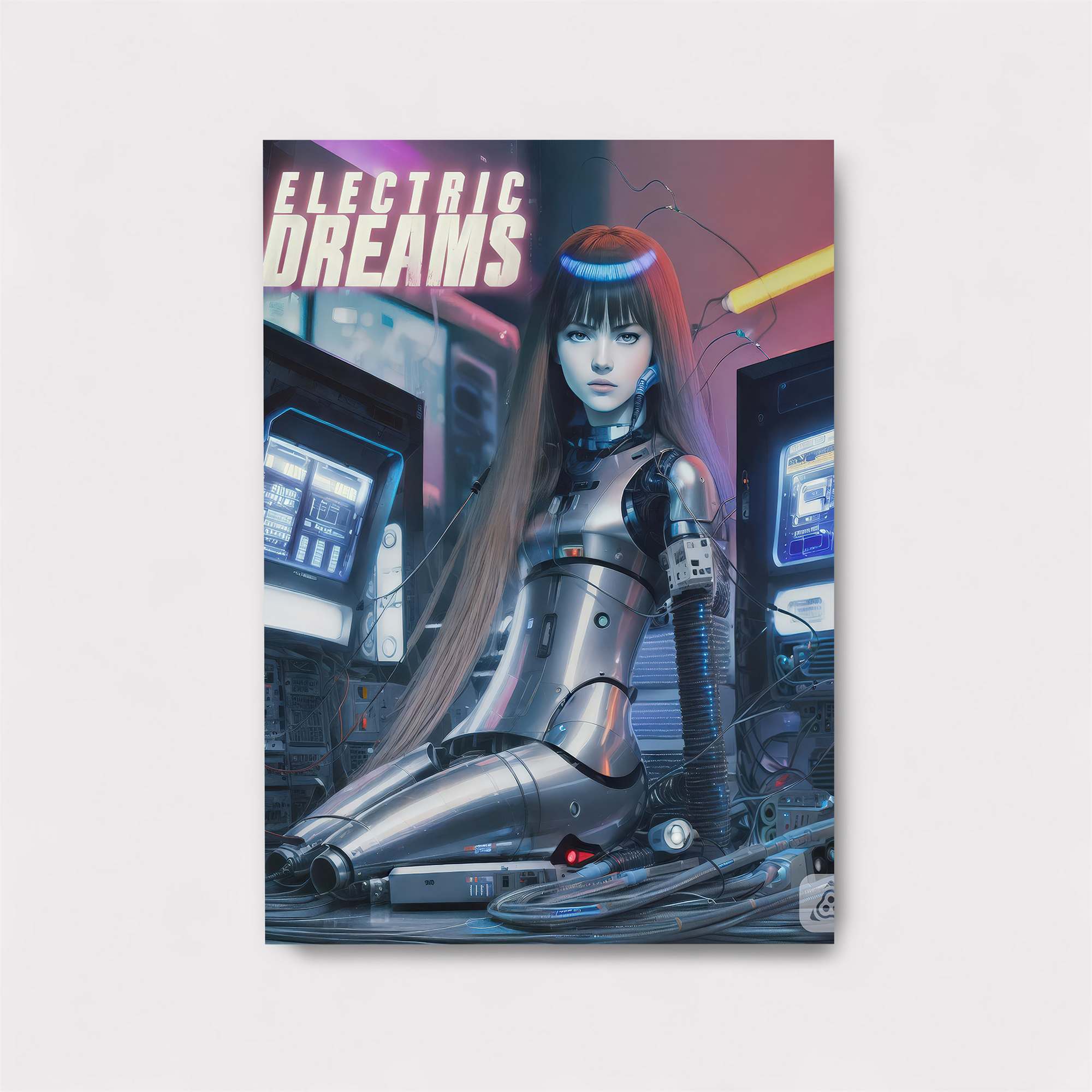 Cyber Serenity Safe Wall Magnetic / M