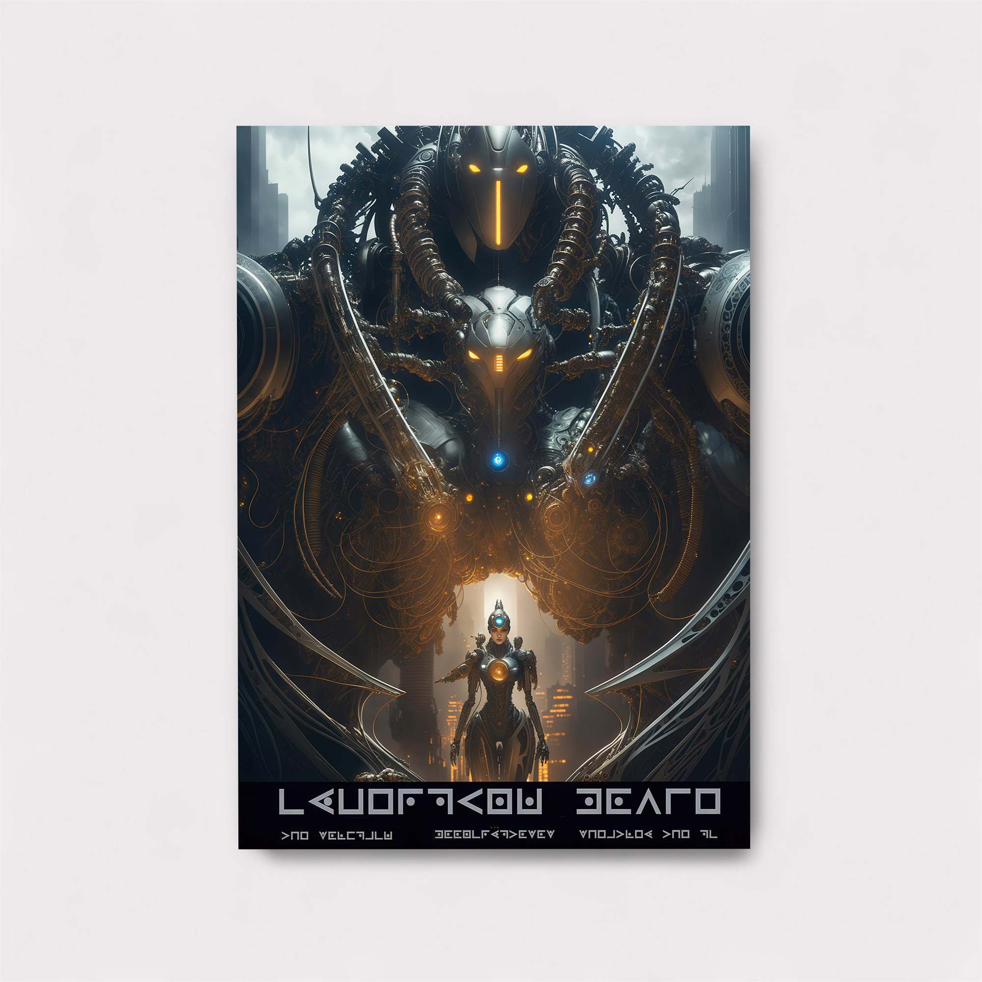 Cyberpunk Enigma Safe Wall Magnetic / M