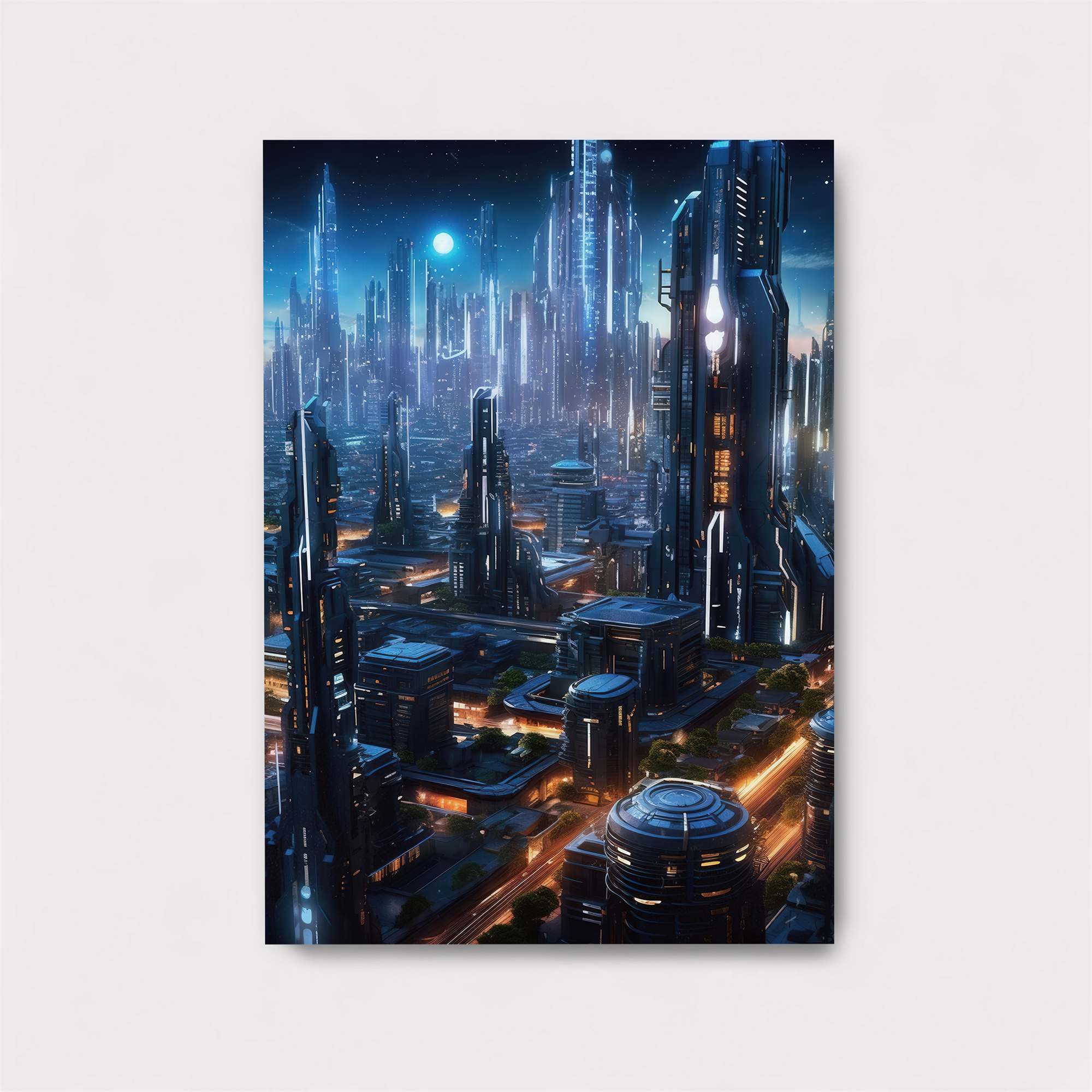 Neon Serenity Safe Wall Magnetic / M