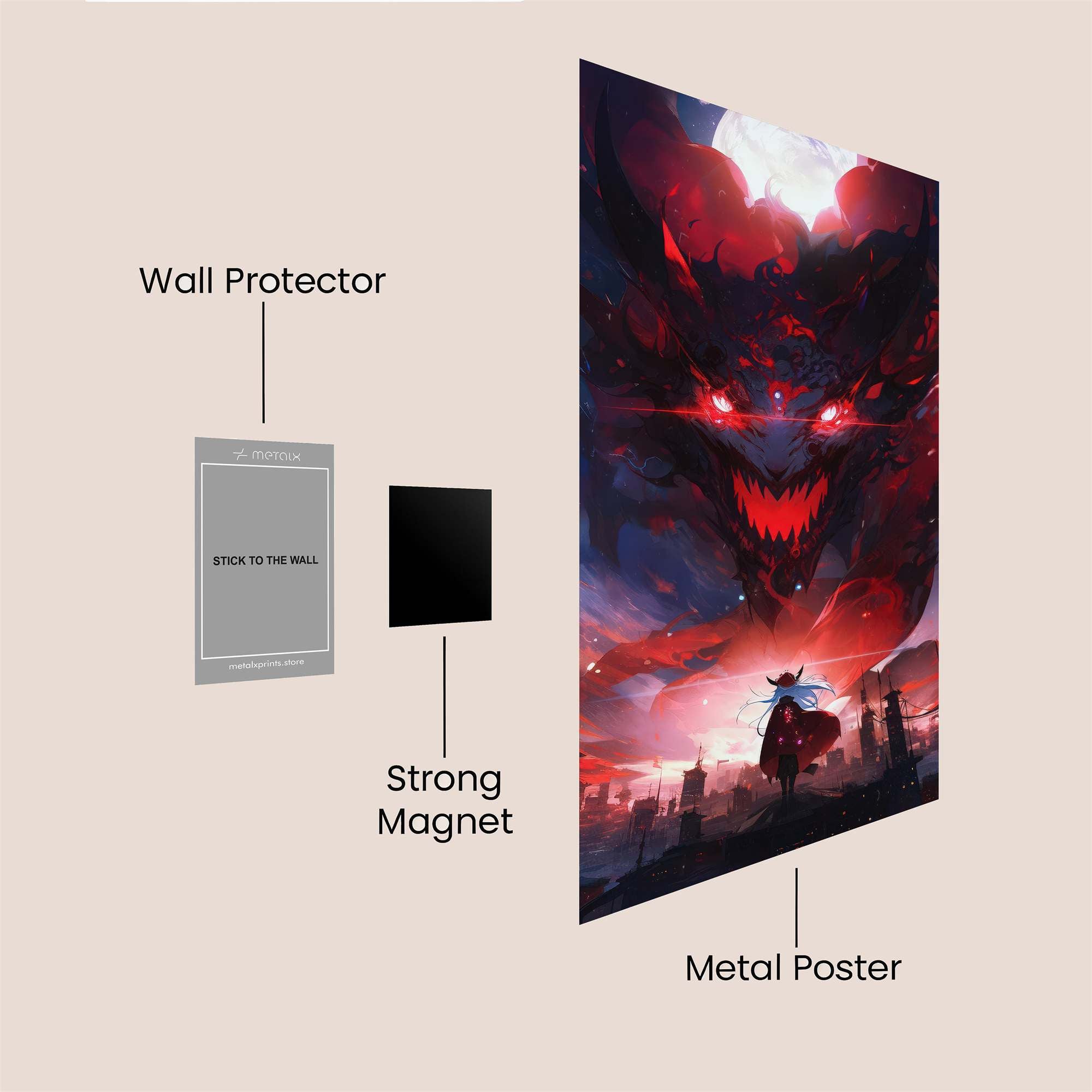 Dragon Fury Safe Wall Magnetic / M