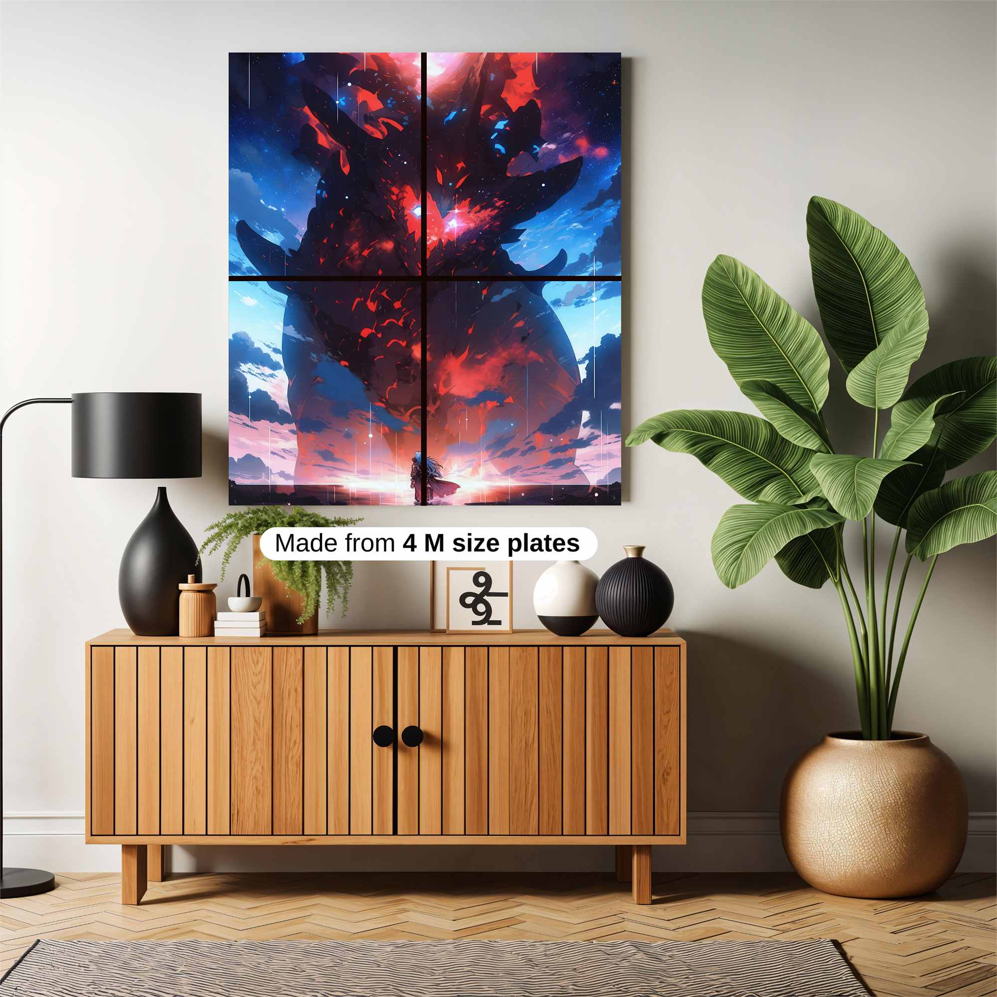 Monster Menace Safe Wall Magnetic / M