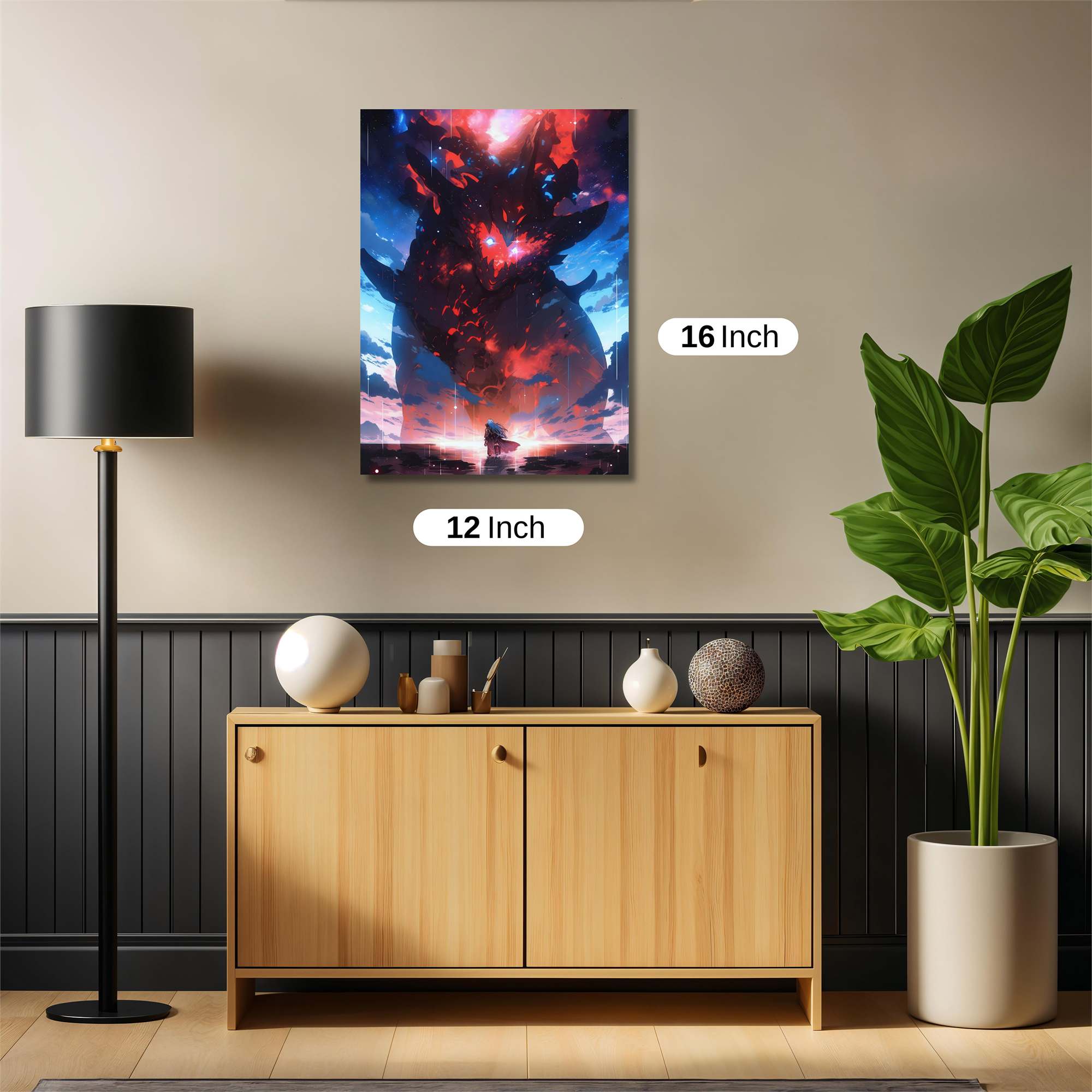 Monster Menace Safe Wall Magnetic / M