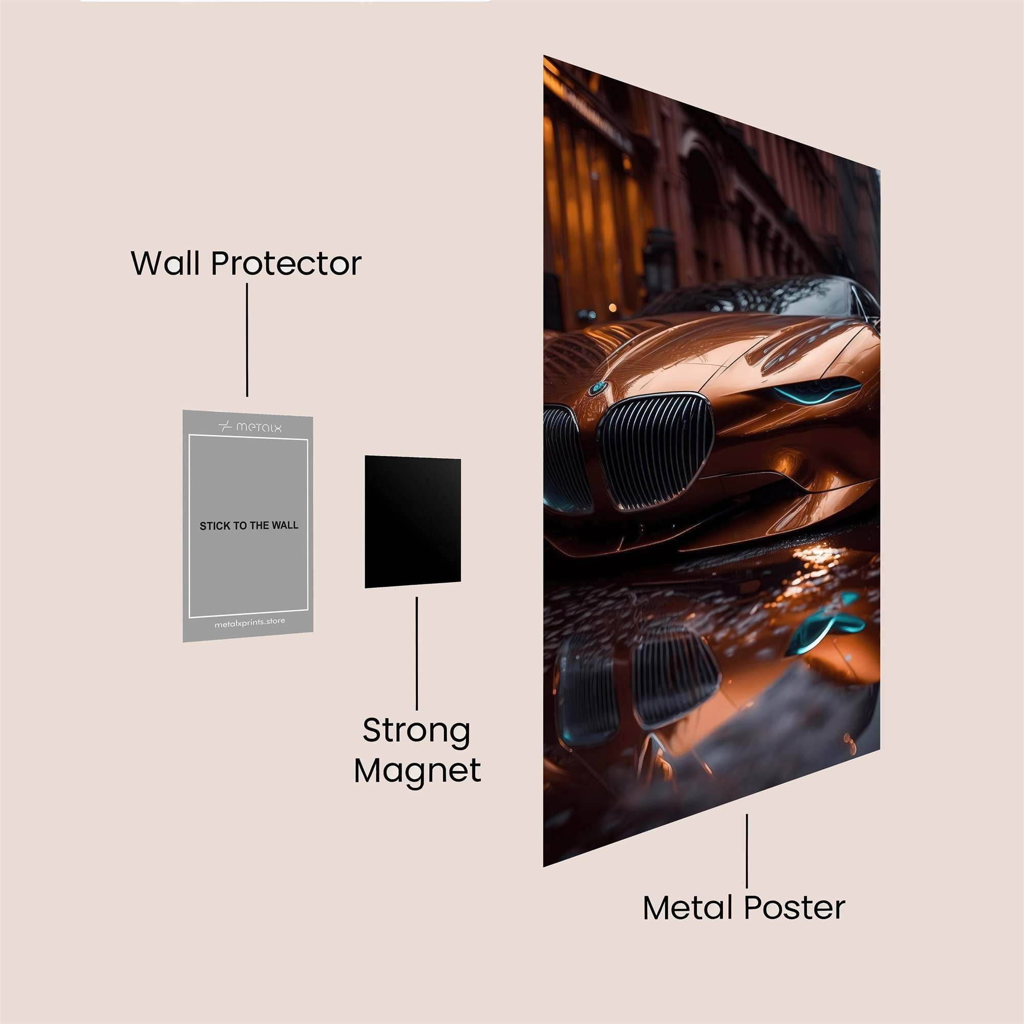 BMW Visionary Safe Wall Magnetic / M