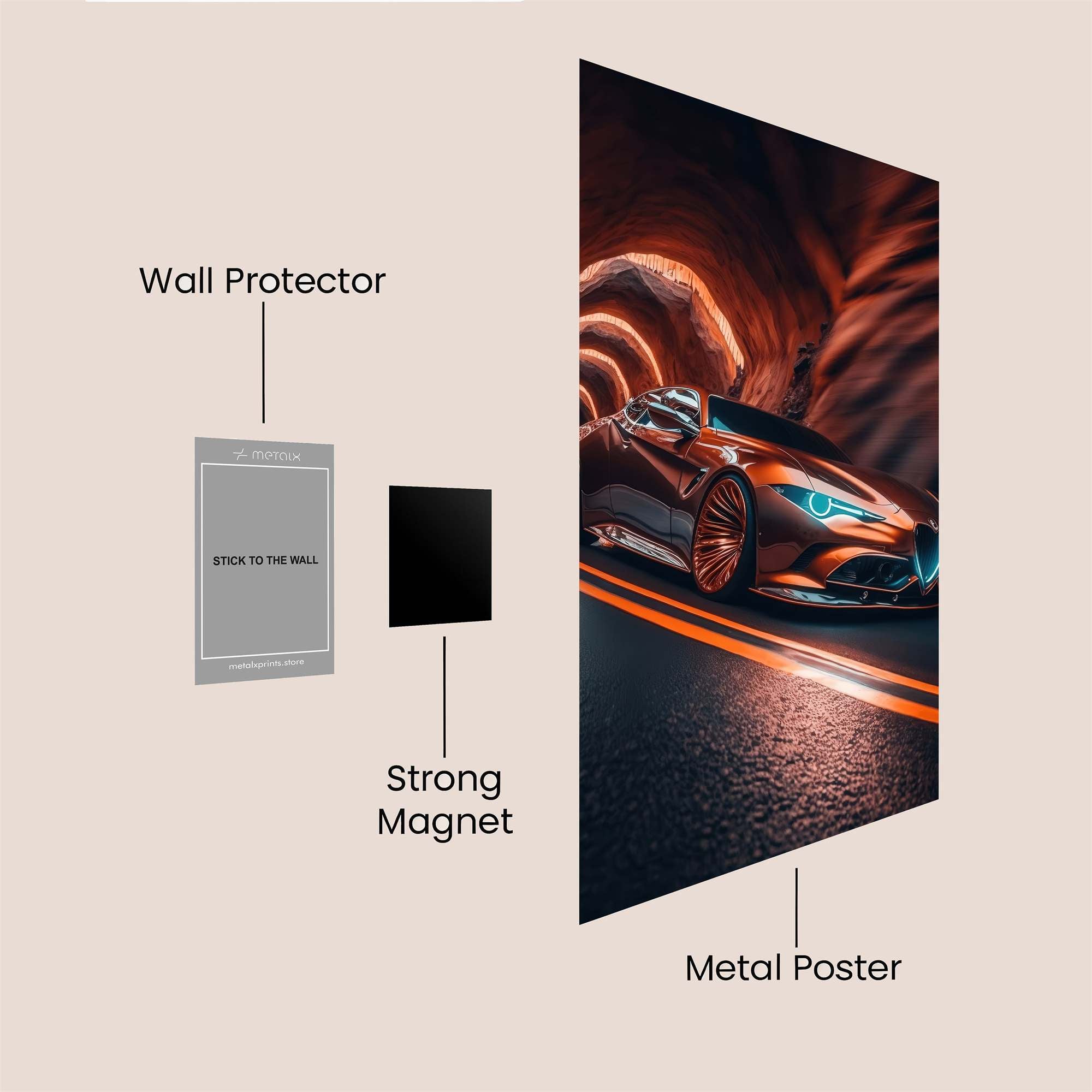 Alfa Enigma Safe Wall Magnetic / M