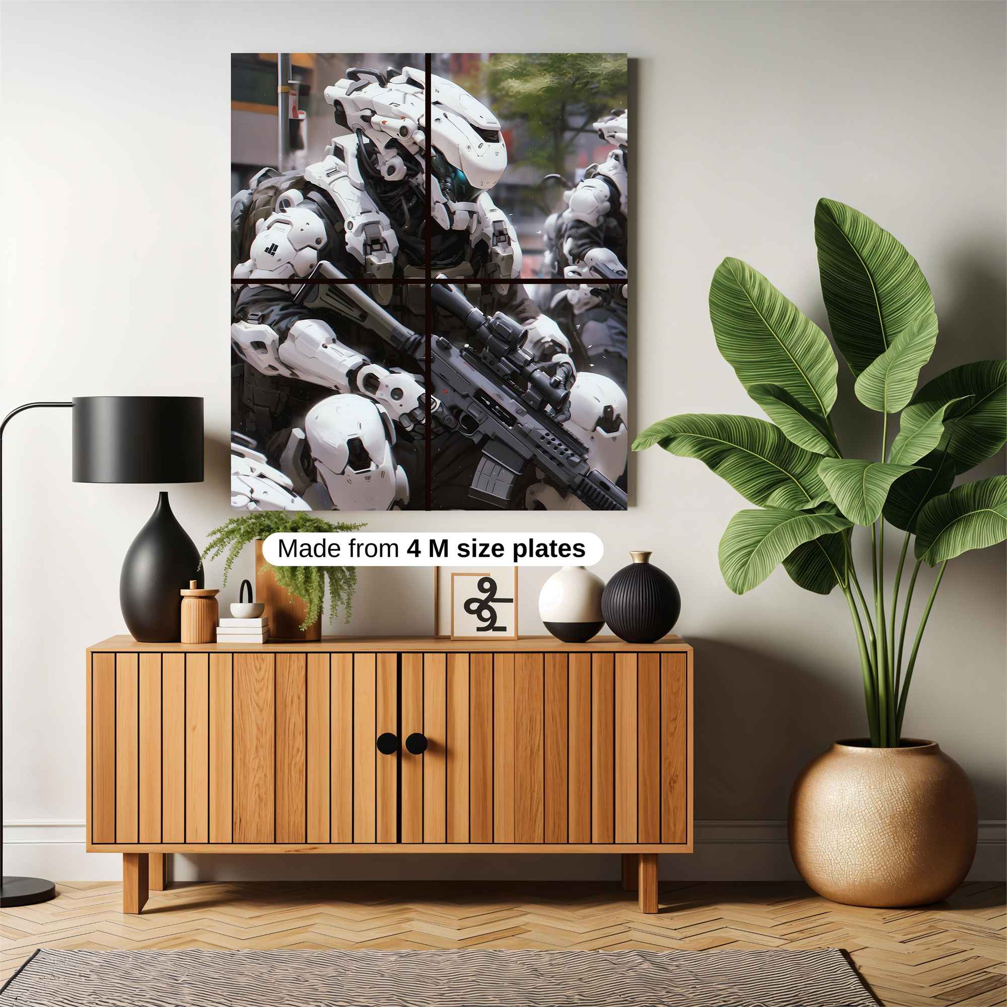 Robo-Squad Safe Wall Magnetic / M
