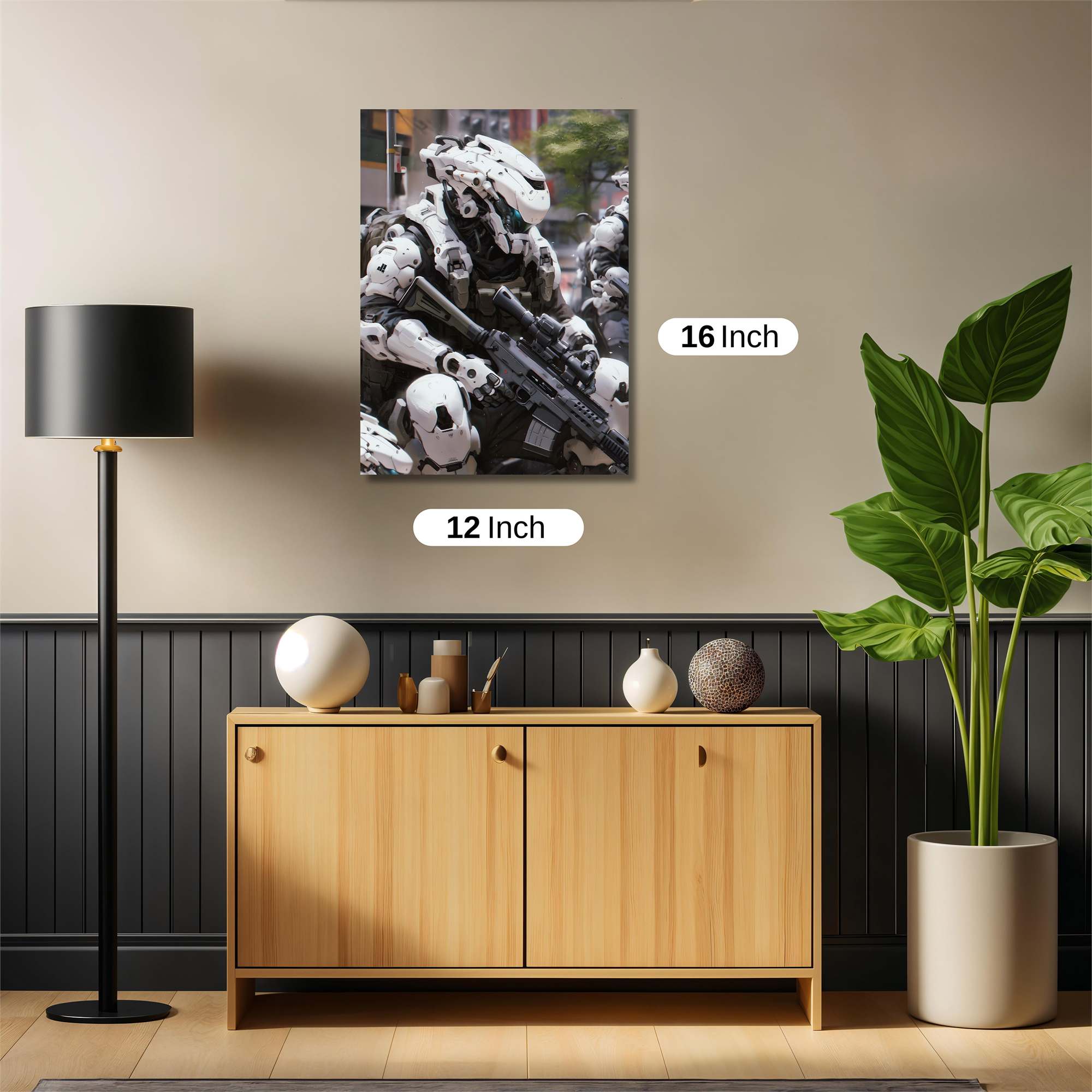 Robo-Squad Safe Wall Magnetic / M