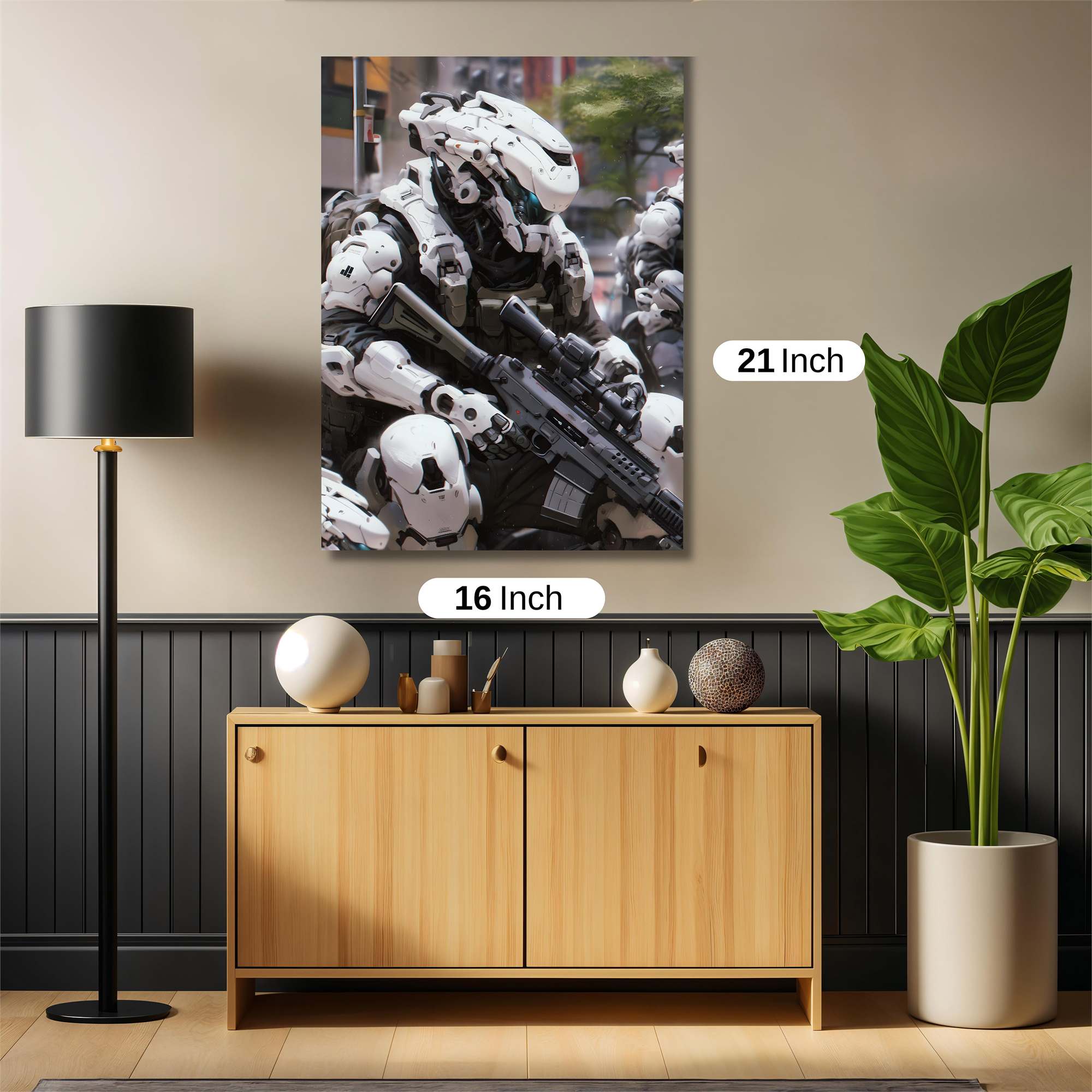 Robo-Squad Safe Wall Magnetic / M