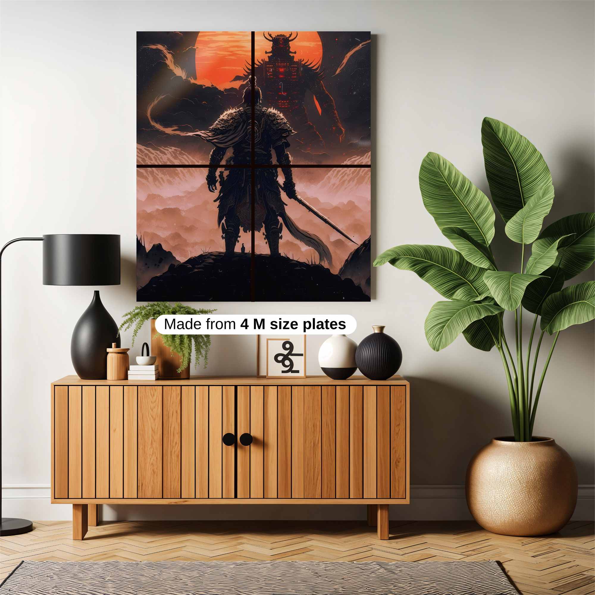 Samurai Eclipse Safe Wall Magnetic / M