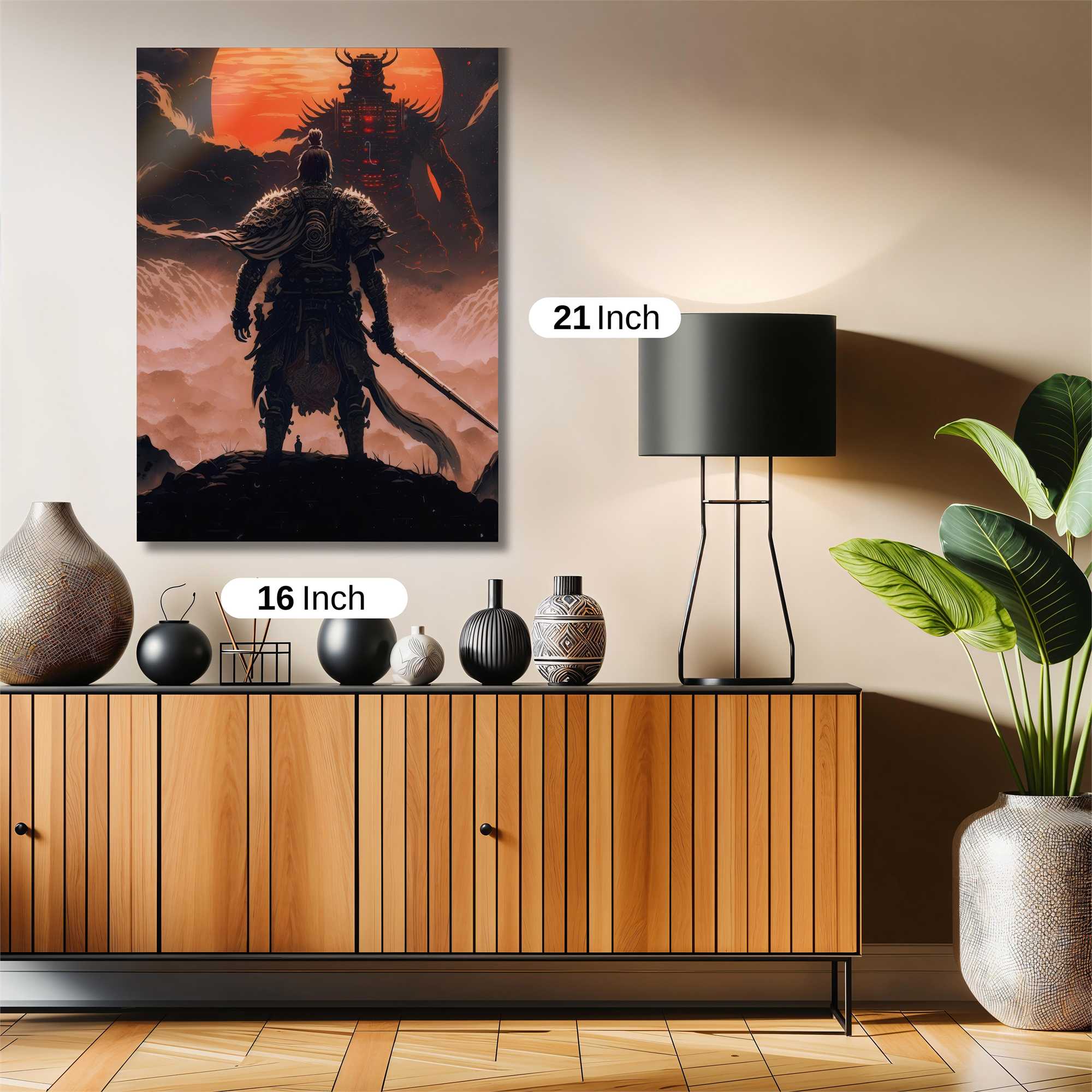 Samurai Eclipse Safe Wall Magnetic / M