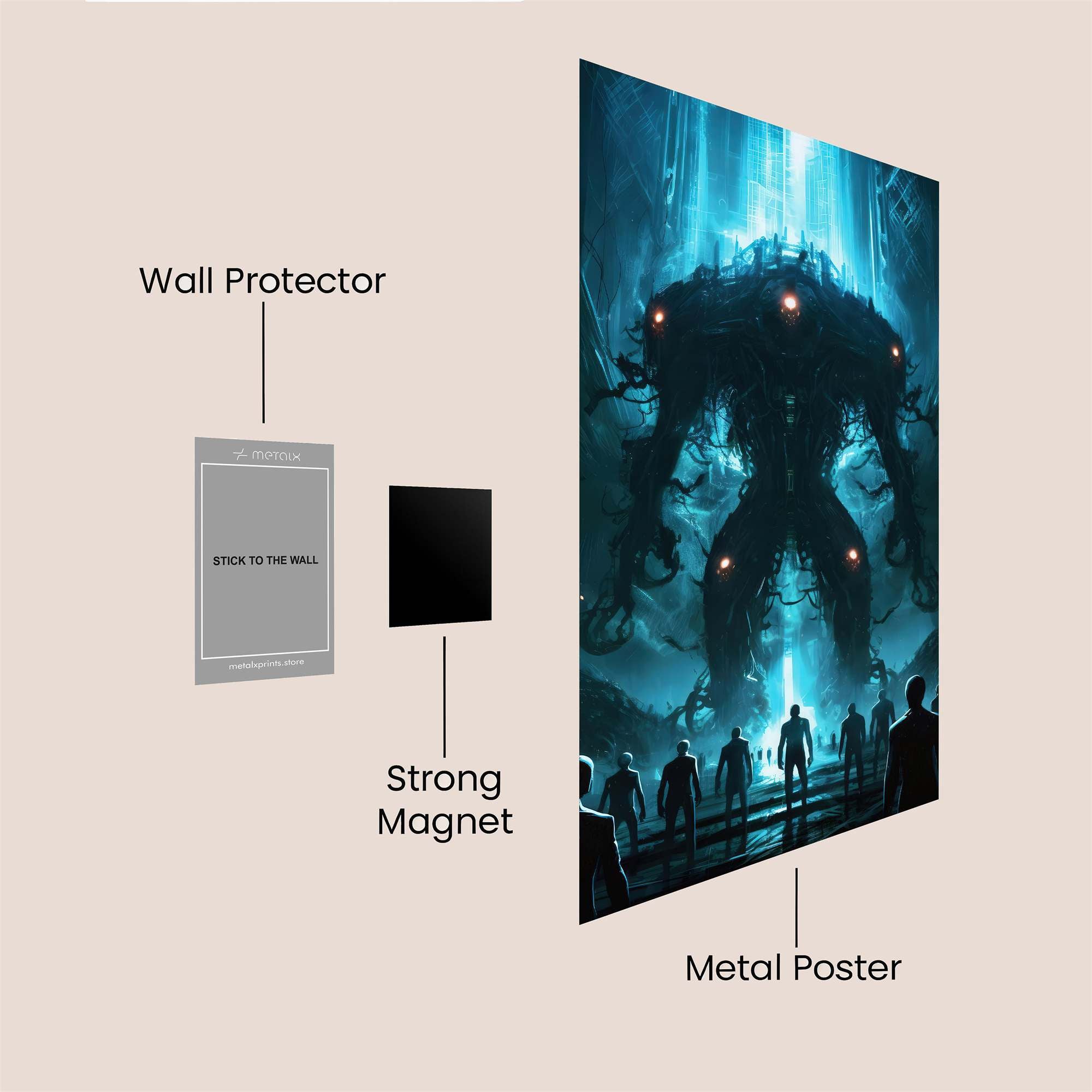 Colossus Dread Safe Wall Magnetic / M