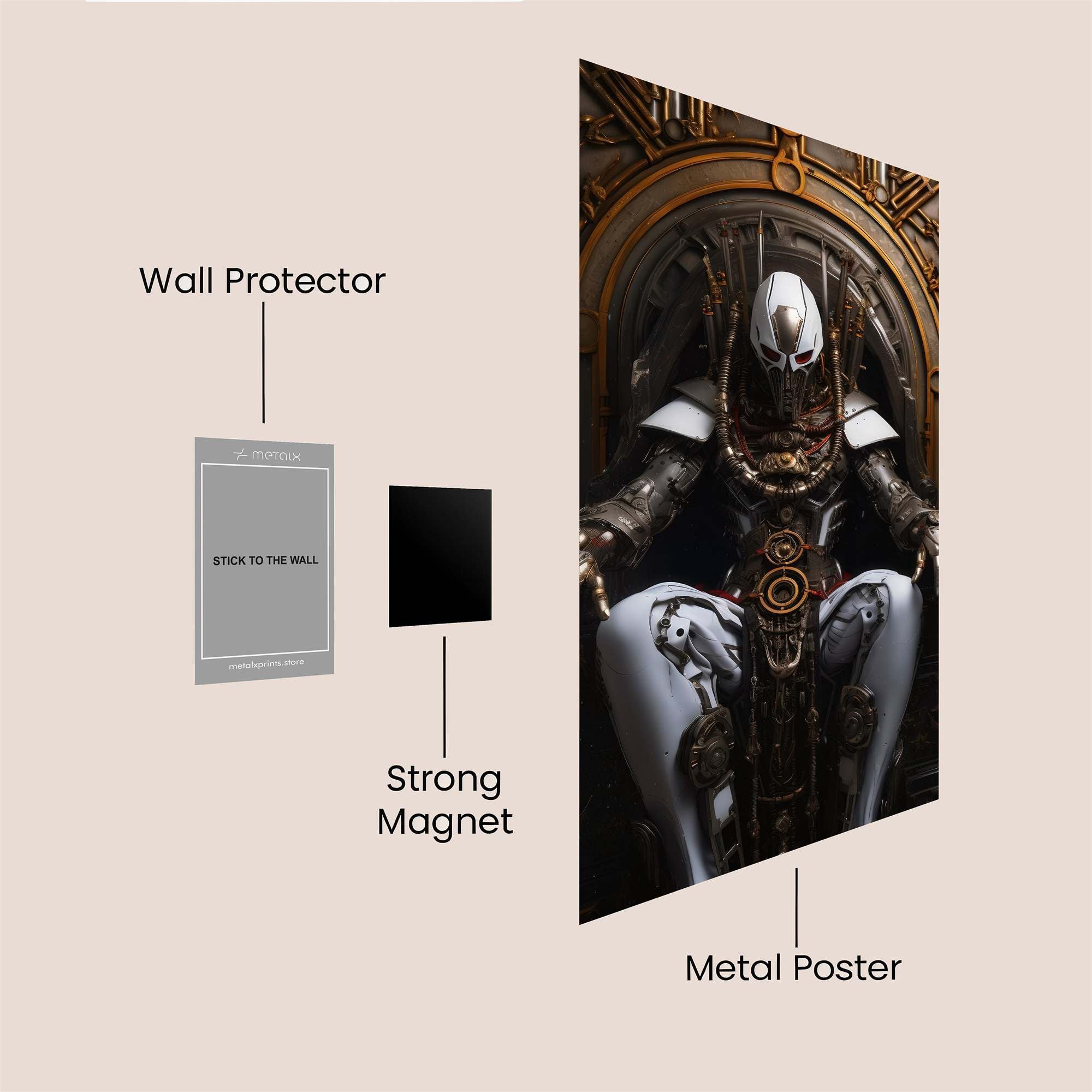 Ultron Regal Safe Wall Magnetic / M