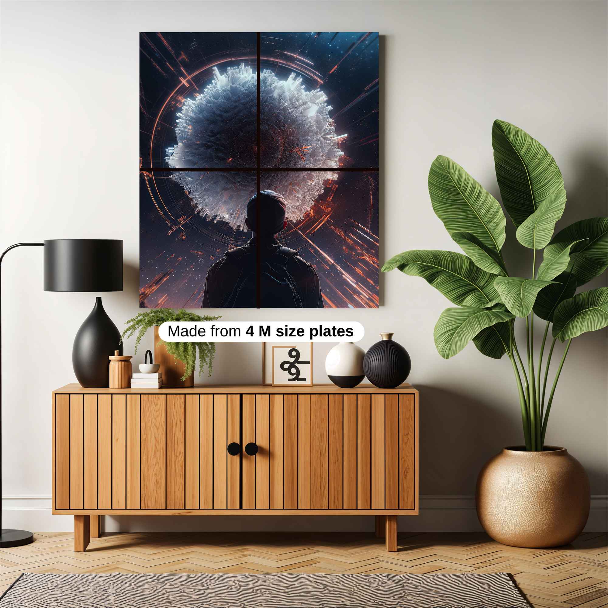 Cosmic Awe Safe Wall Magnetic / M