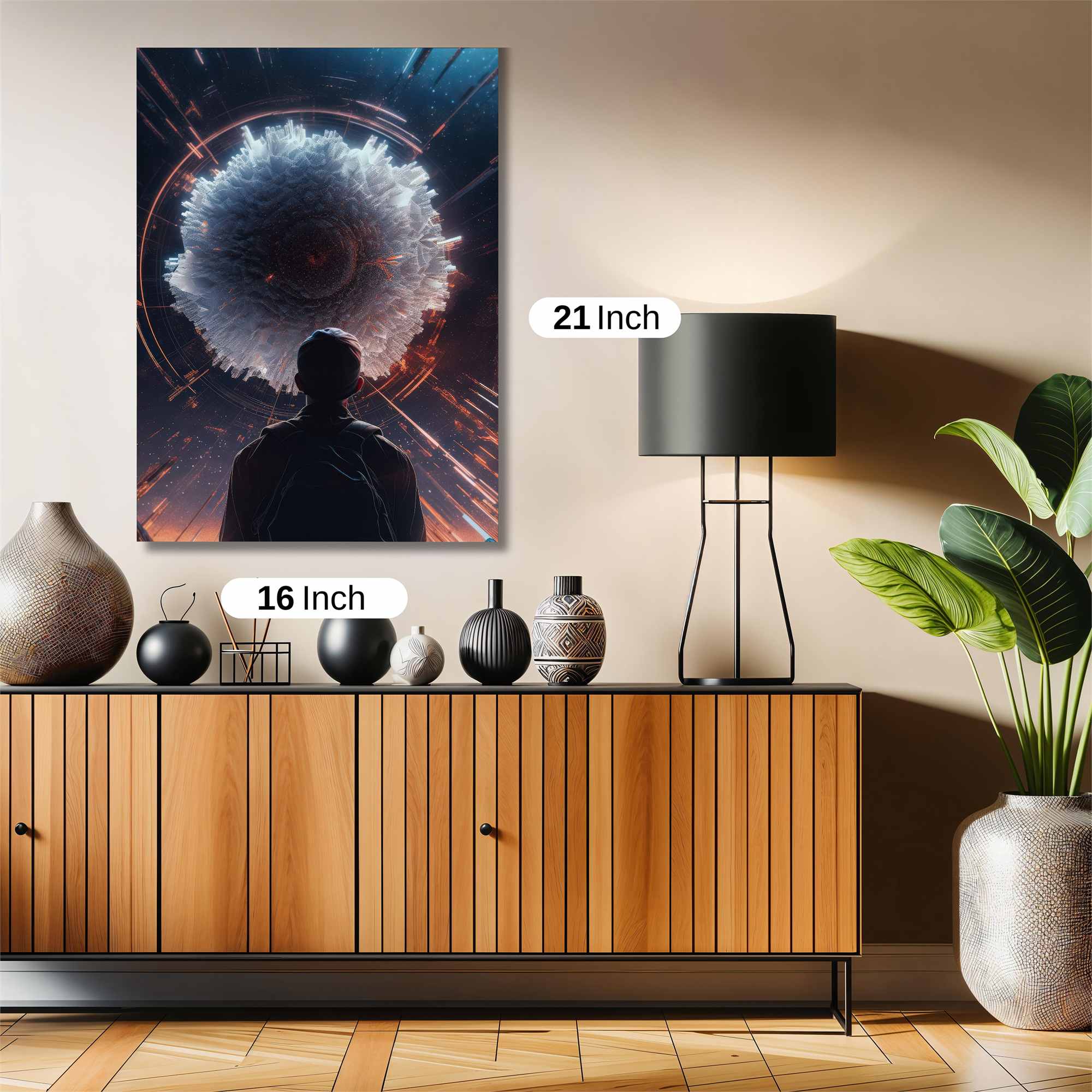 Cosmic Awe Safe Wall Magnetic / M