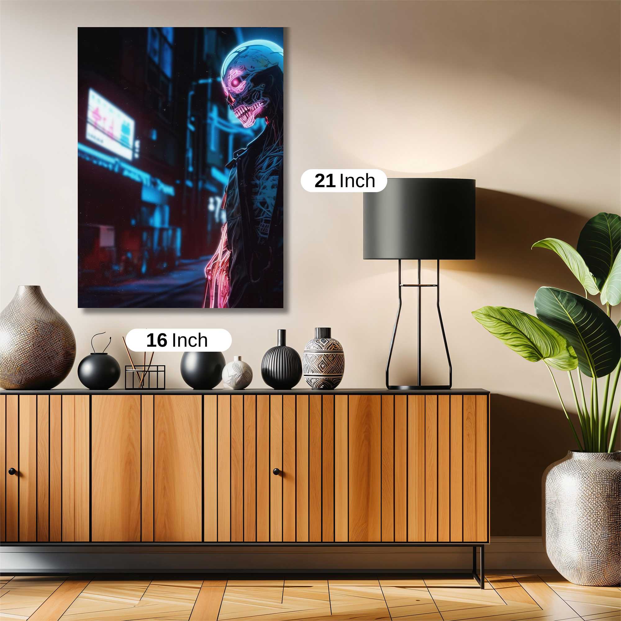 Neon Nightmare Safe Wall Magnetic / M