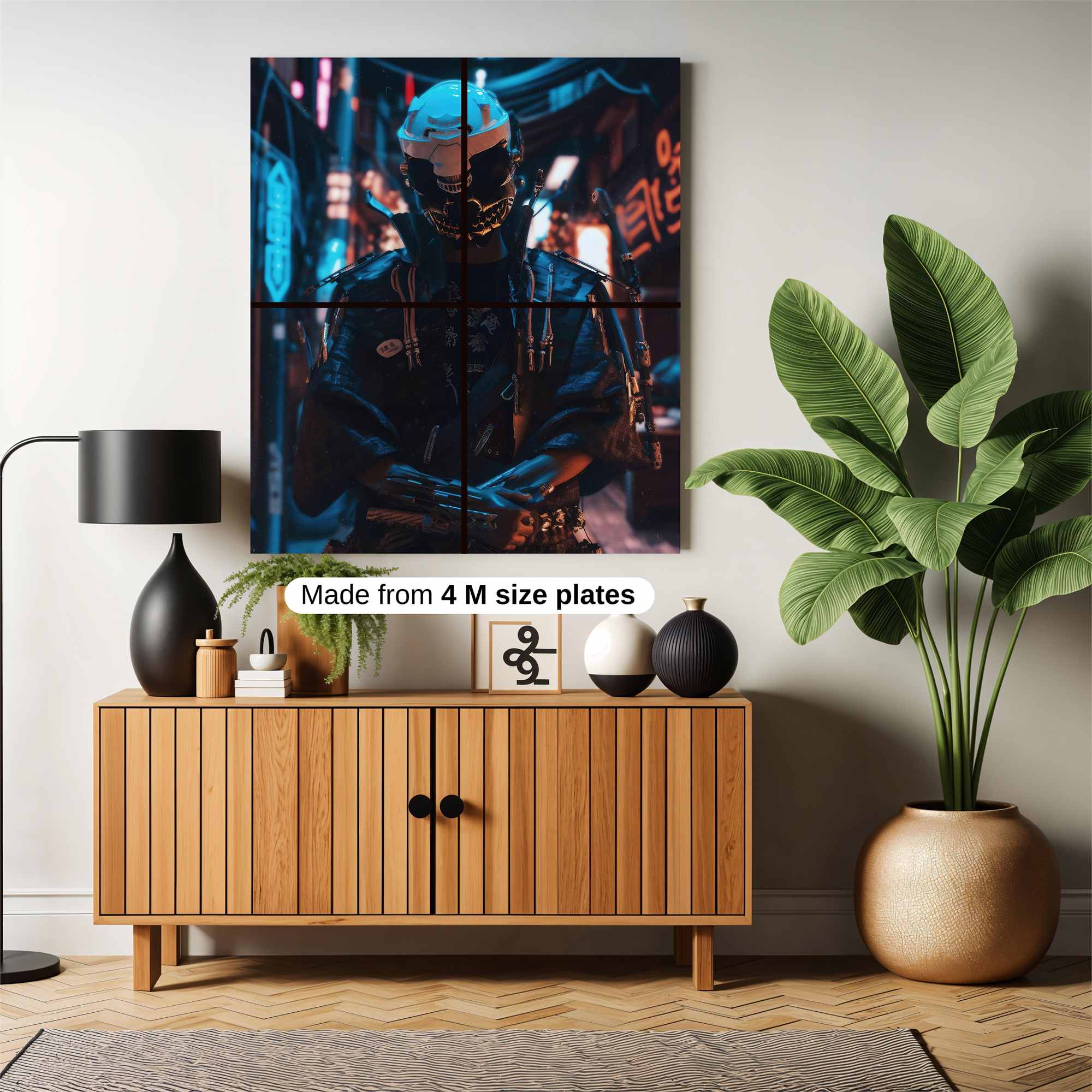 Cyberpunk Enigma Safe Wall Magnetic / M