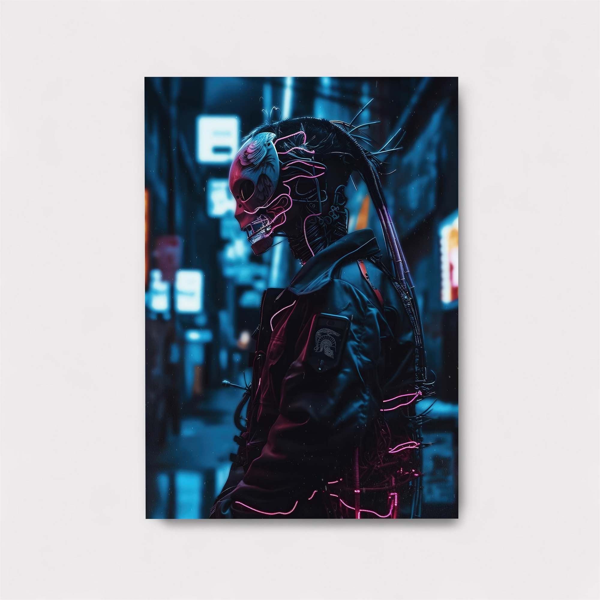 Cyberpunk Enigma Safe Wall Magnetic / M