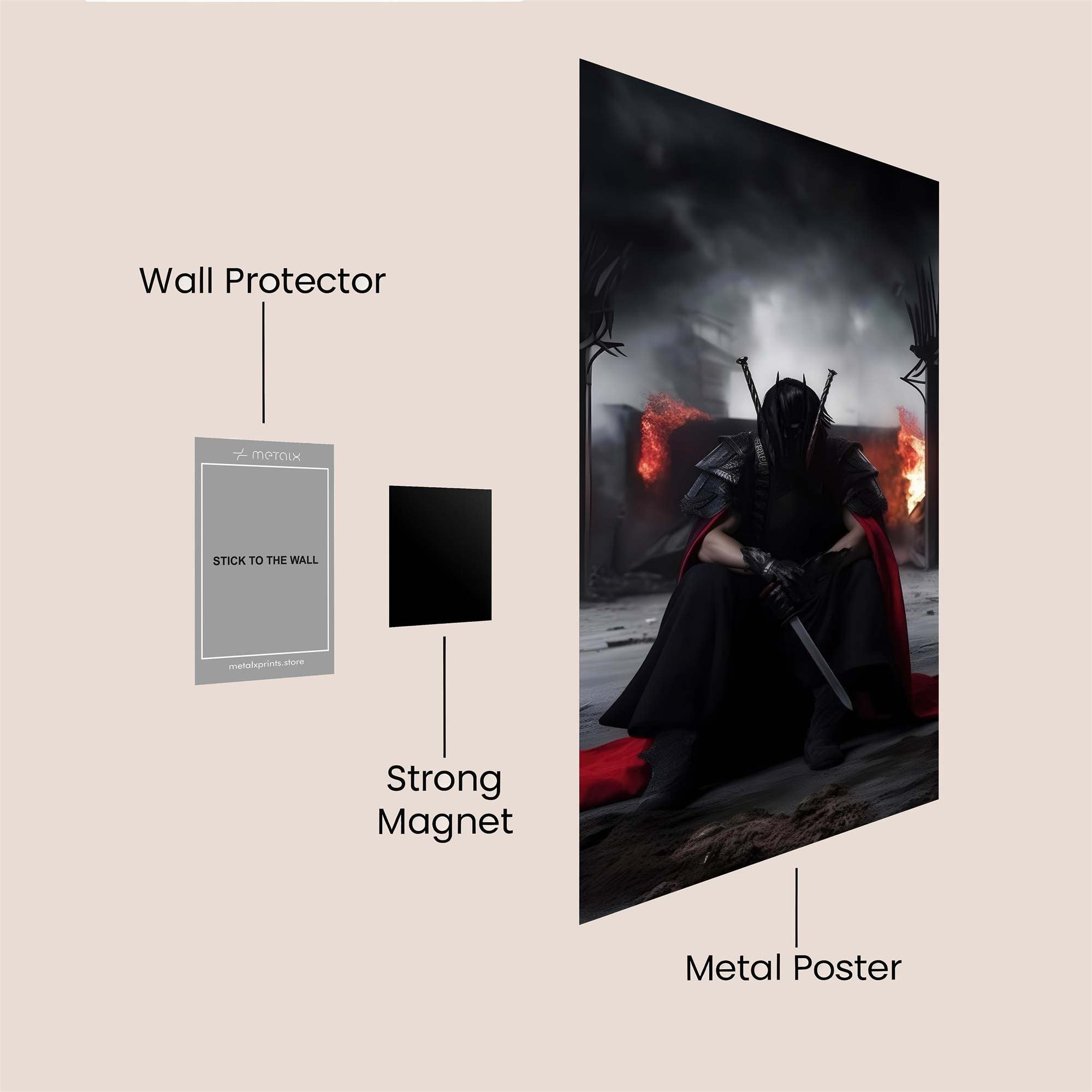 Knight Despair Safe Wall Magnetic / M