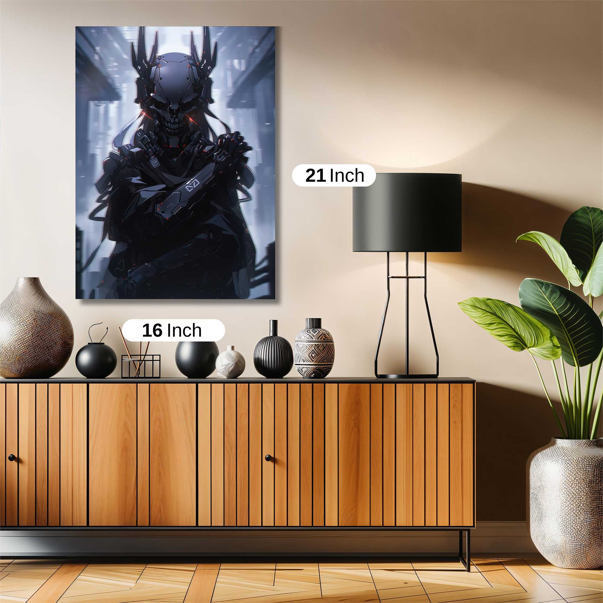 Skull Sovereign Safe Wall Magnetic / M