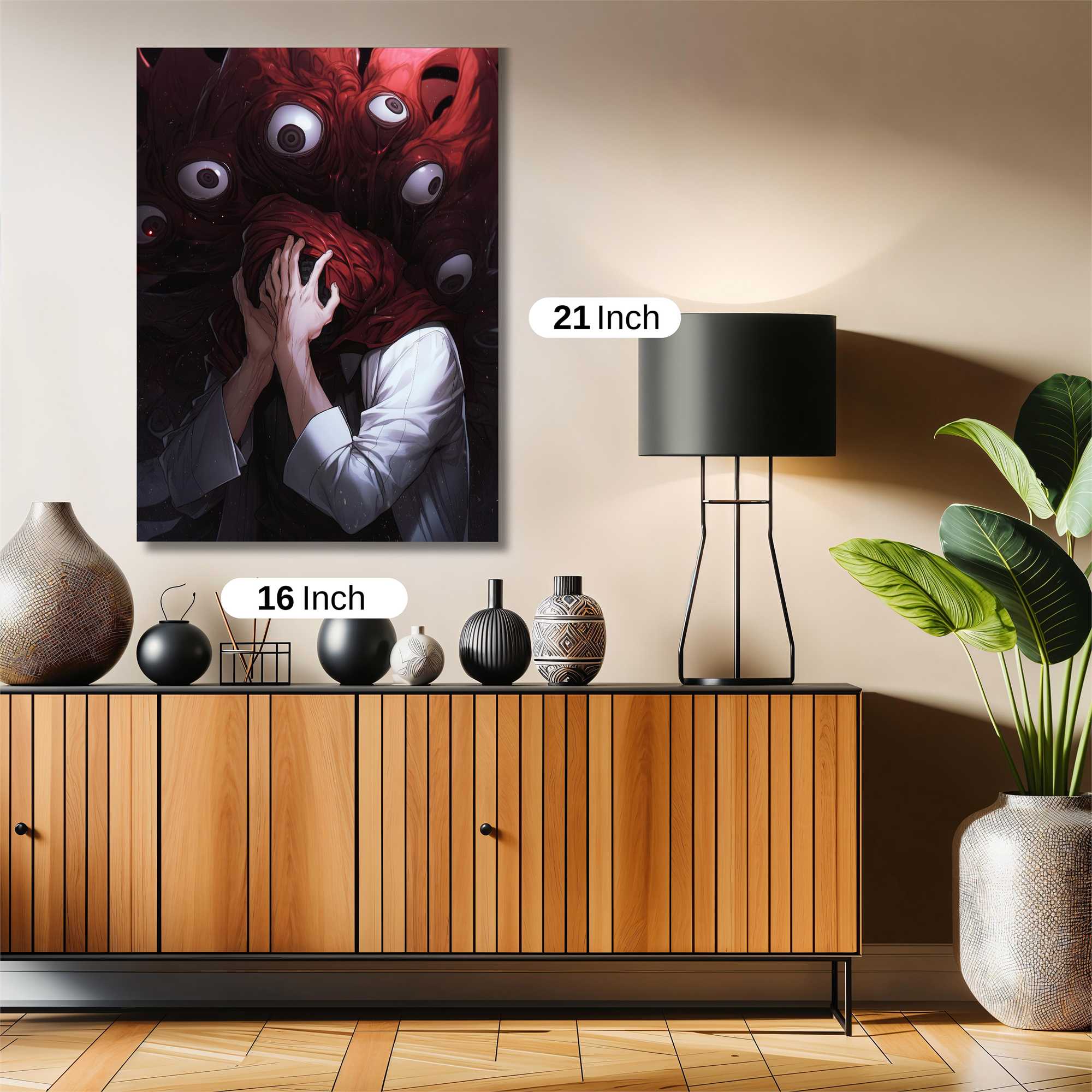 Eyes Despair Safe Wall Magnetic / M