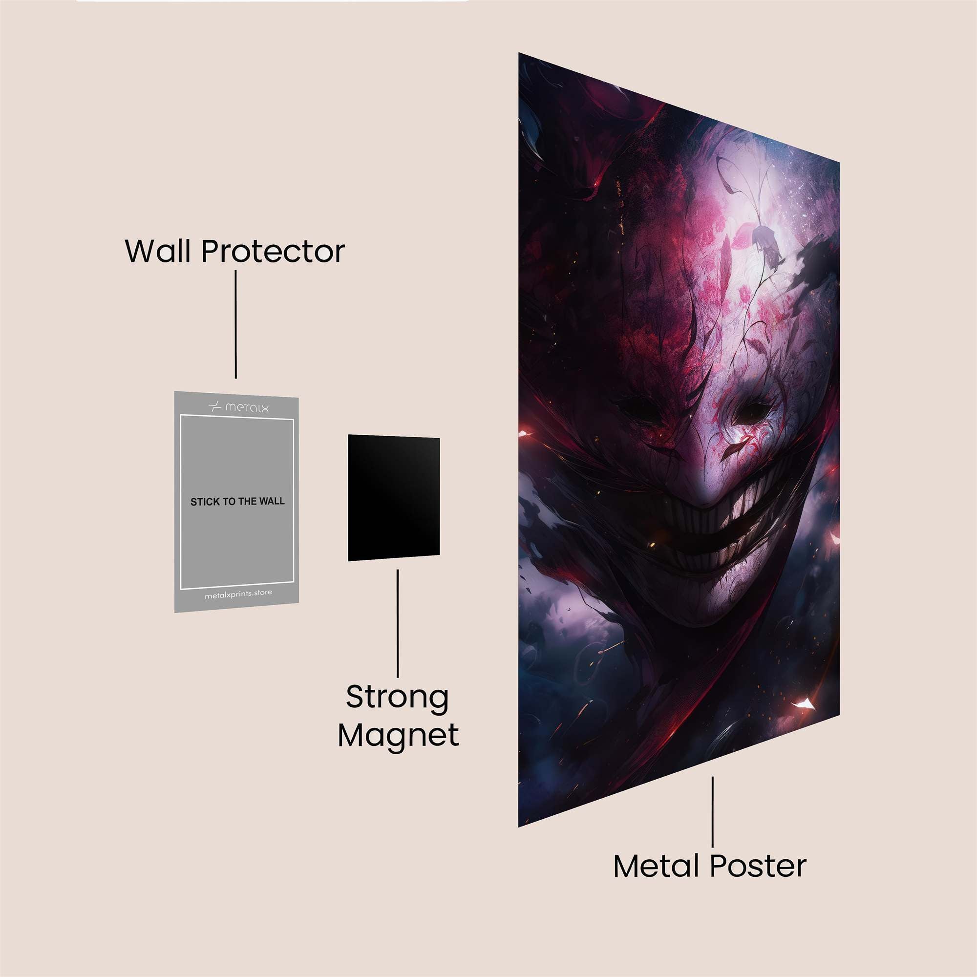 Joker Enigma Safe Wall Magnetic / M