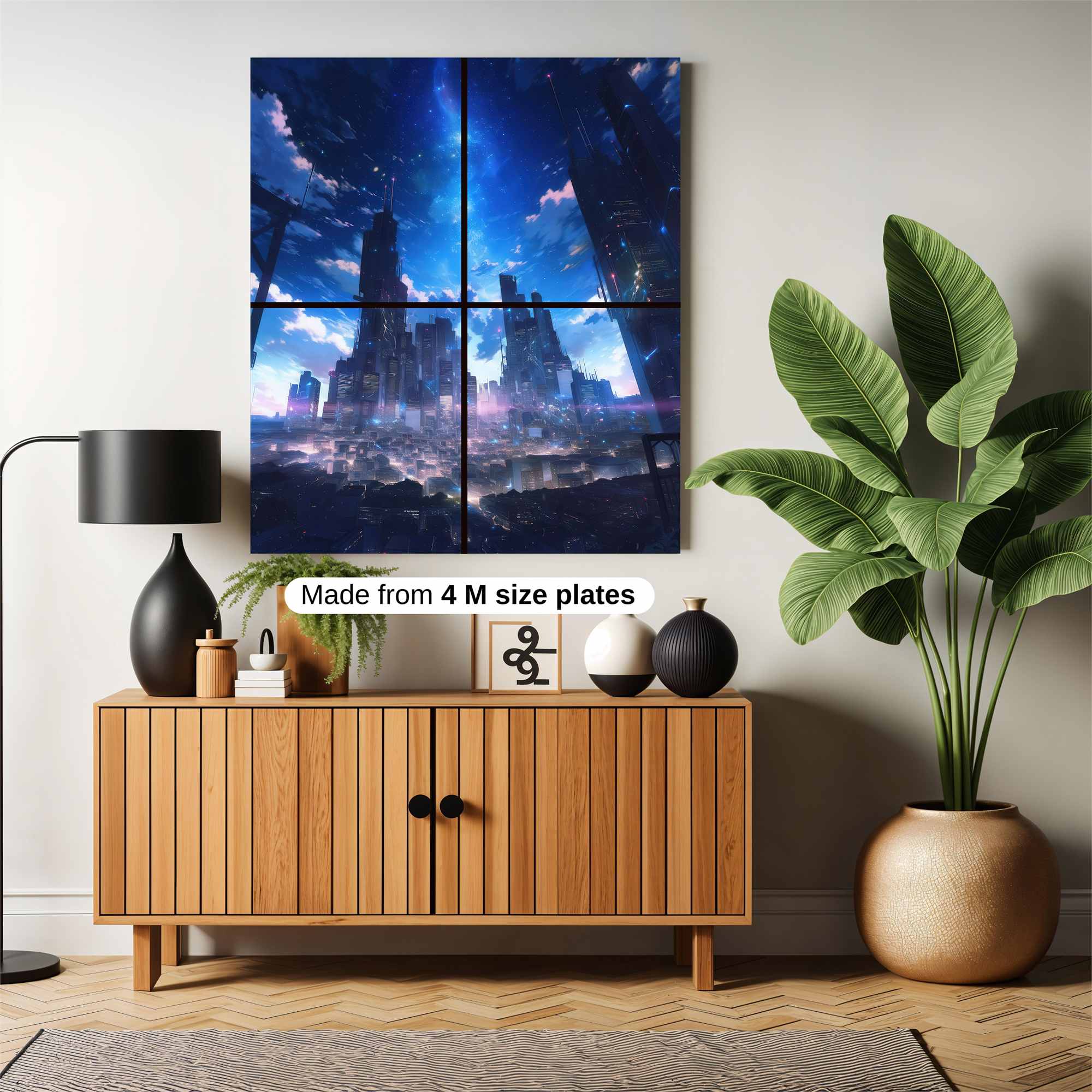 Skyline Dream Safe Wall Magnetic / M