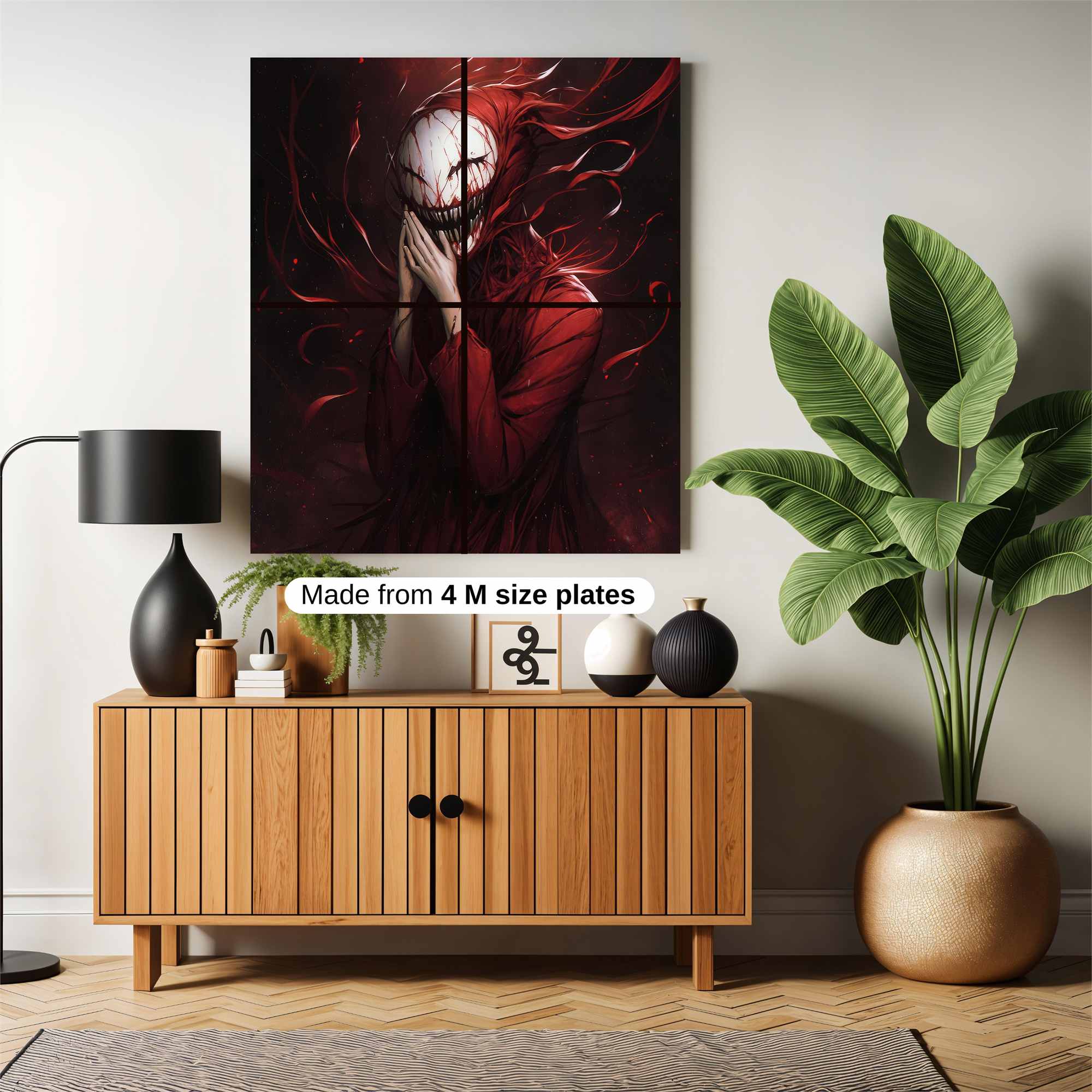 Smile Sinister Safe Wall Magnetic / M
