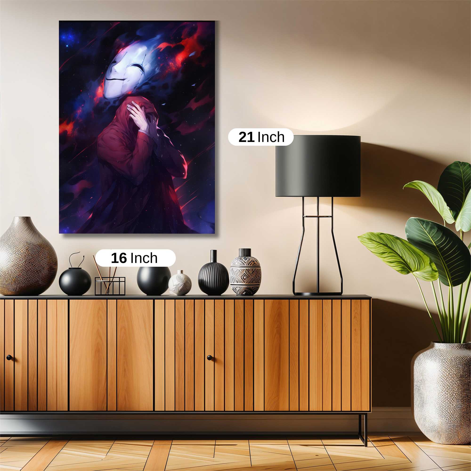 Masked Serenity Safe Wall Magnetic / M