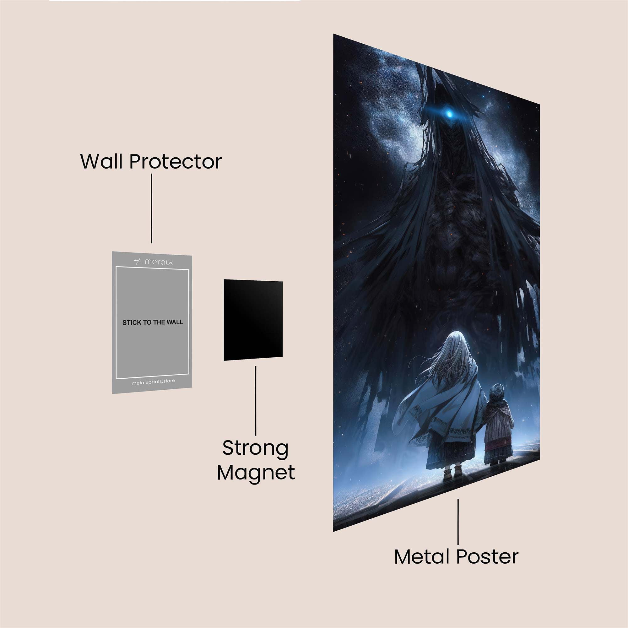 Grim Encounter Safe Wall Magnetic / M