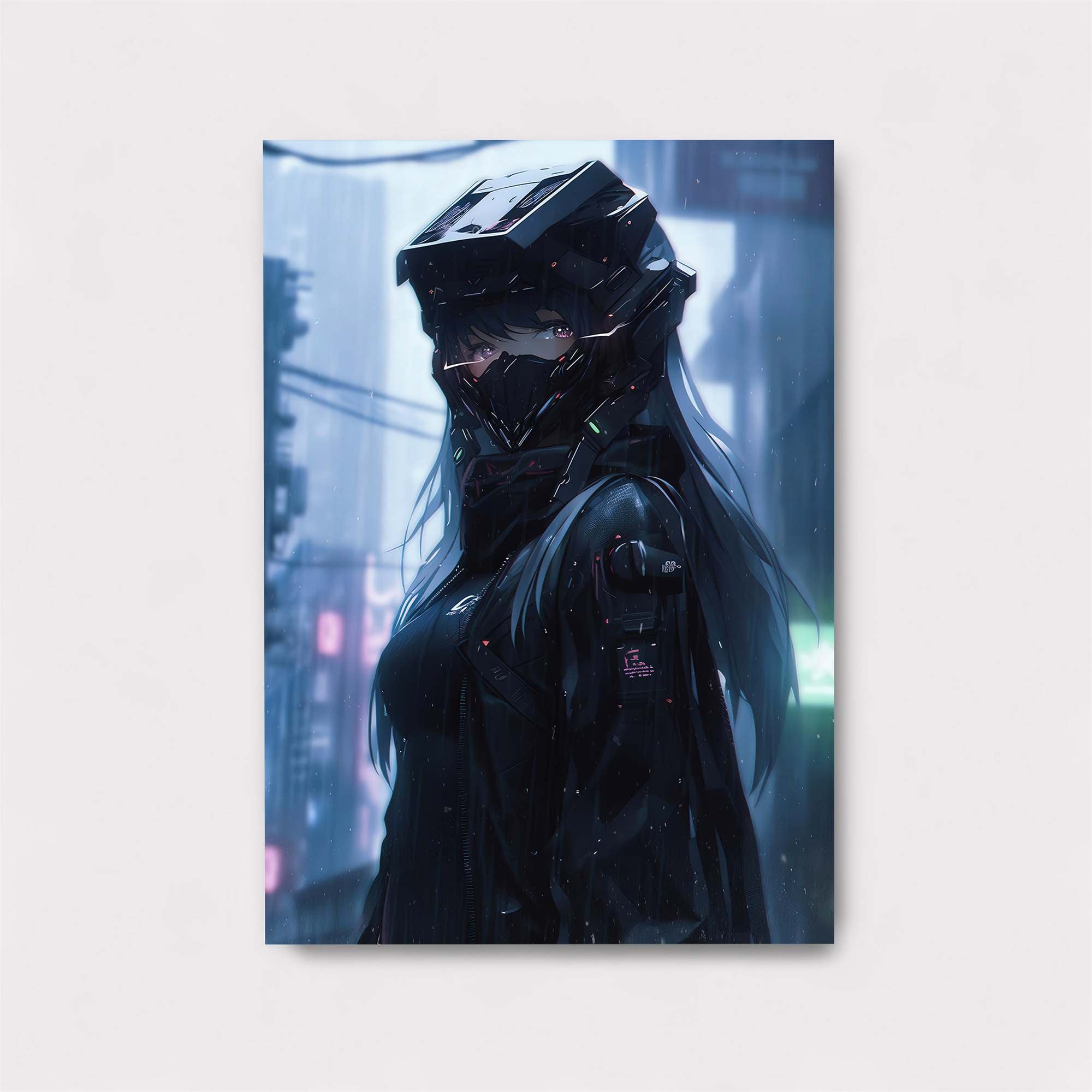 Cyberpunk Solitude Safe Wall Magnetic / M