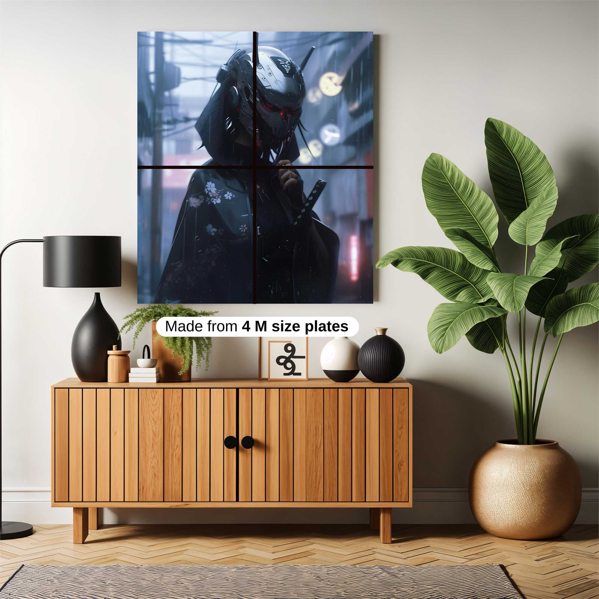 Samurai Stealth Safe Wall Magnetic / M