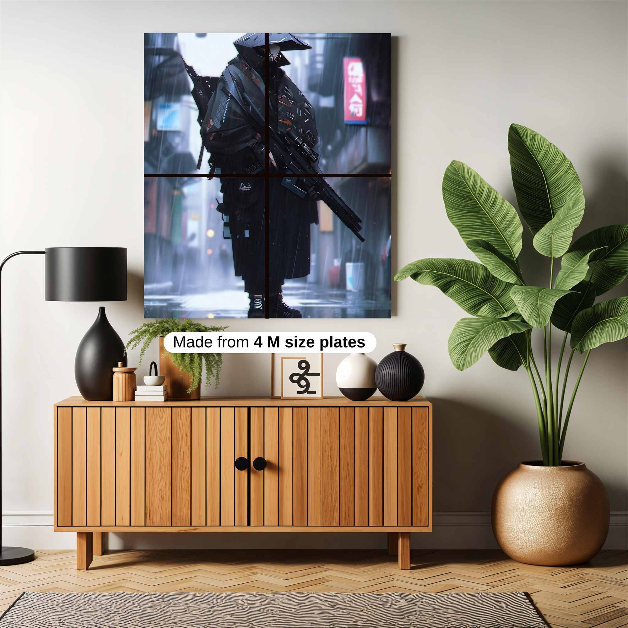 Ronin Noir Safe Wall Magnetic / M