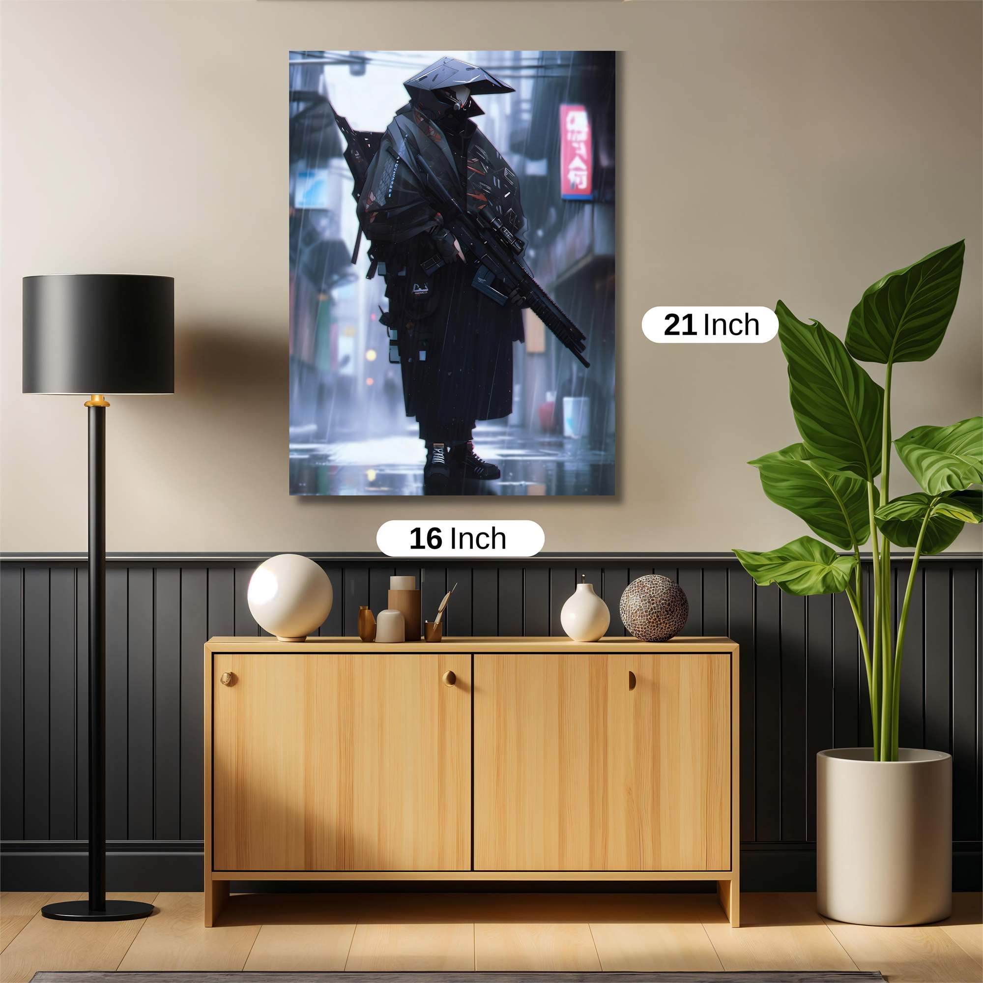 Ronin Noir Safe Wall Magnetic / M