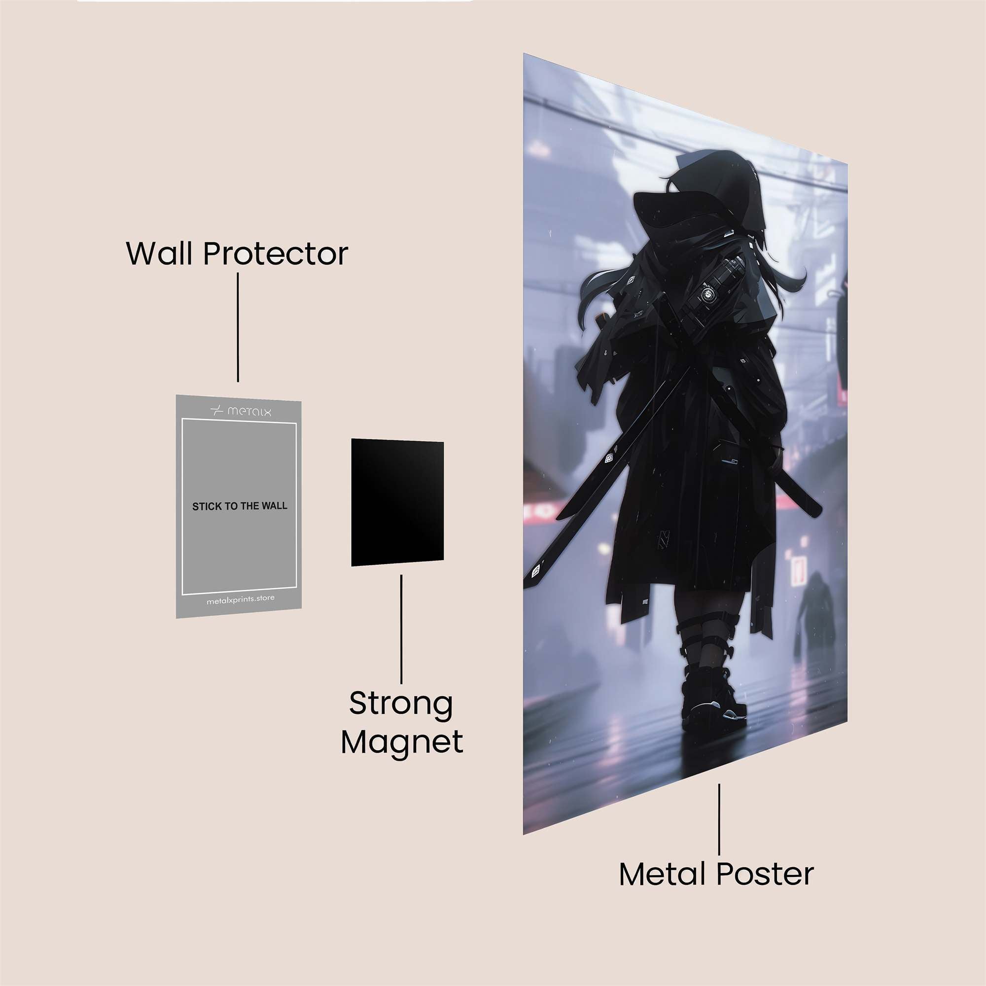ShadowStalker Safe Wall Magnetic / M