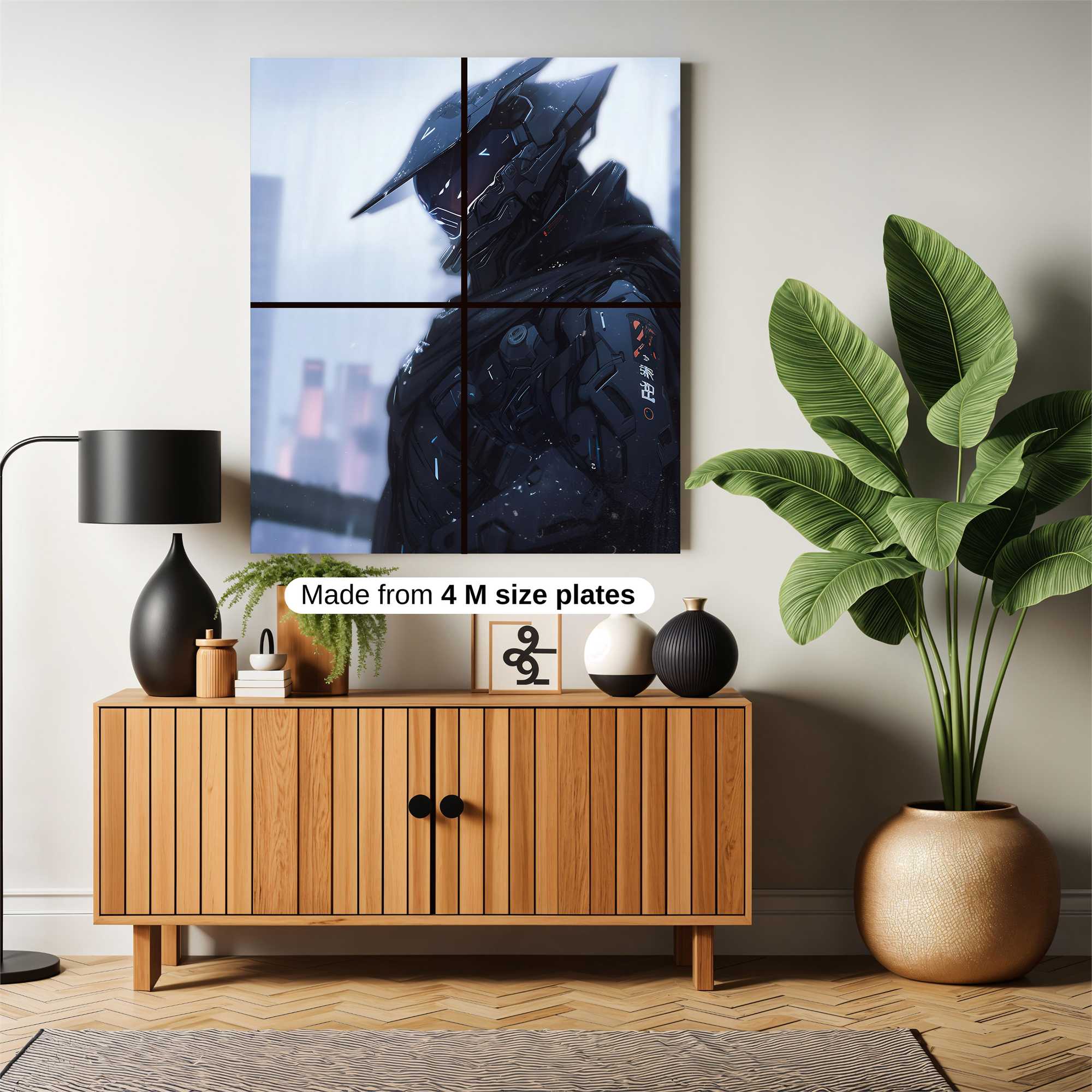 Cyberpunk Solitude Safe Wall Magnetic / M