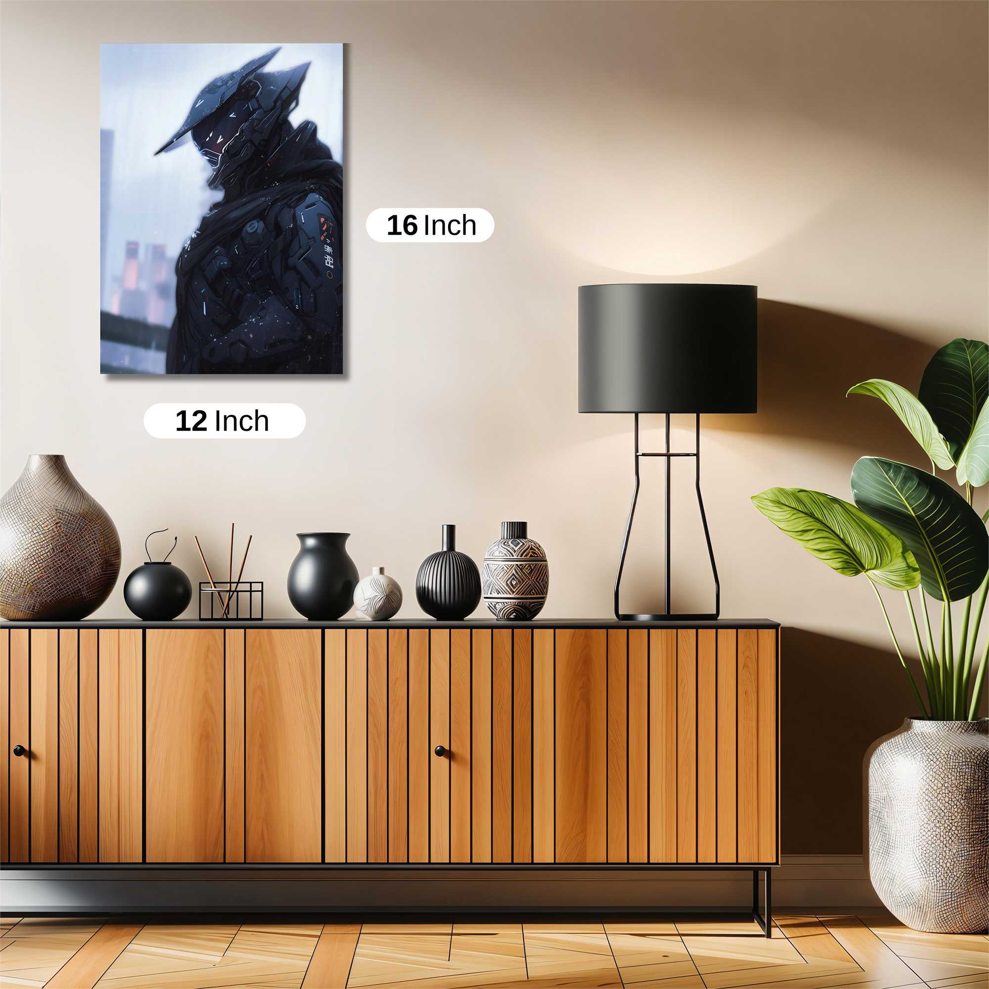 Cyberpunk Solitude Safe Wall Magnetic / M