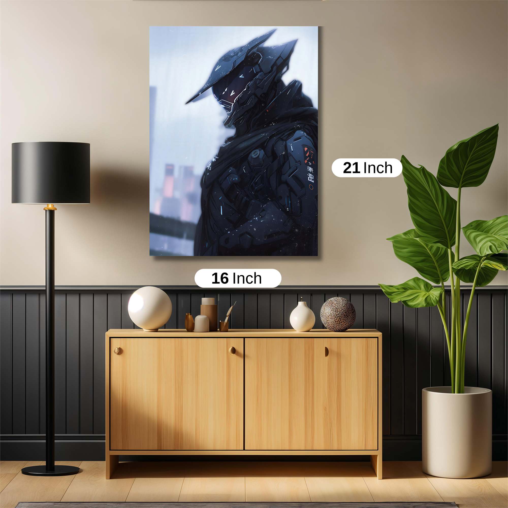 Cyberpunk Solitude Safe Wall Magnetic / M