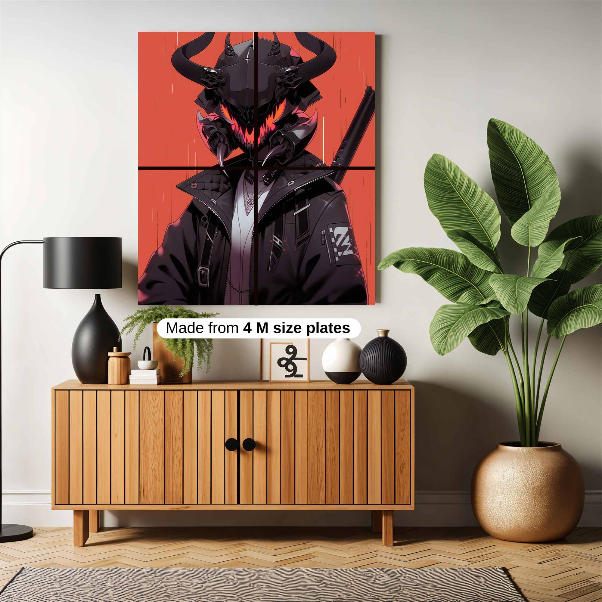 Demon Rage Safe Wall Magnetic / M