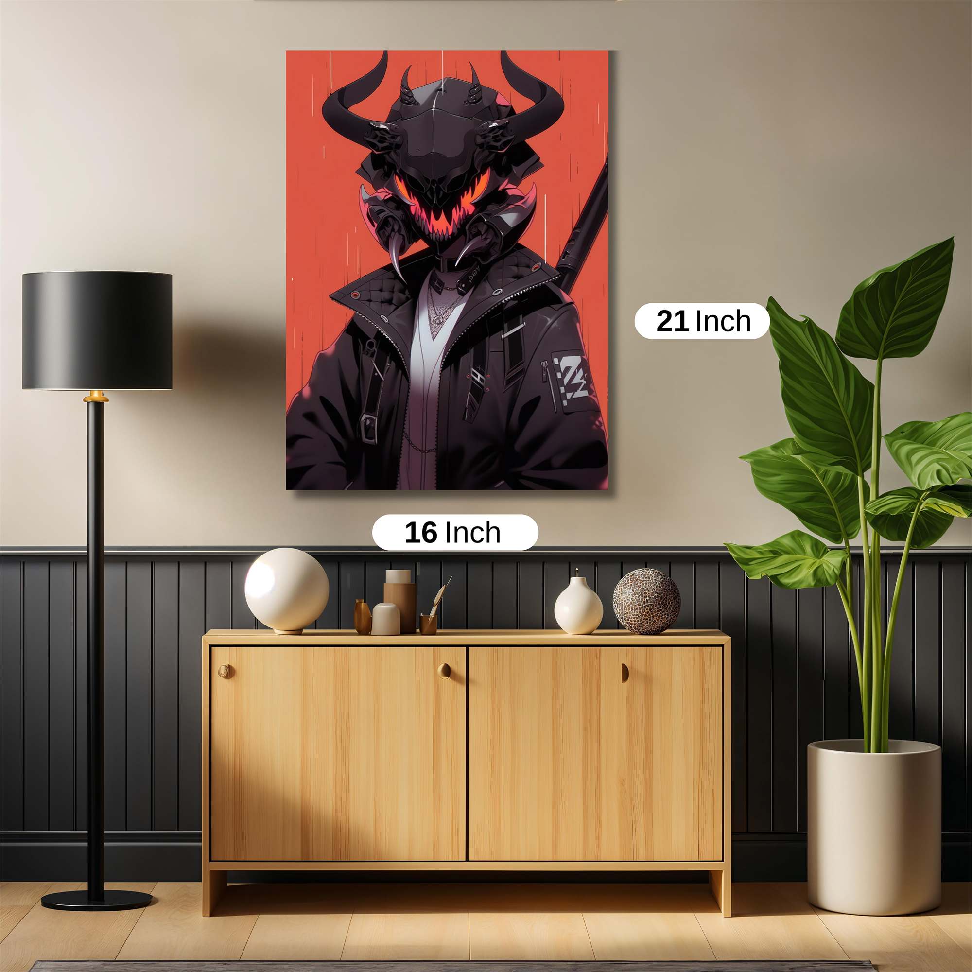 Demon Rage Safe Wall Magnetic / M