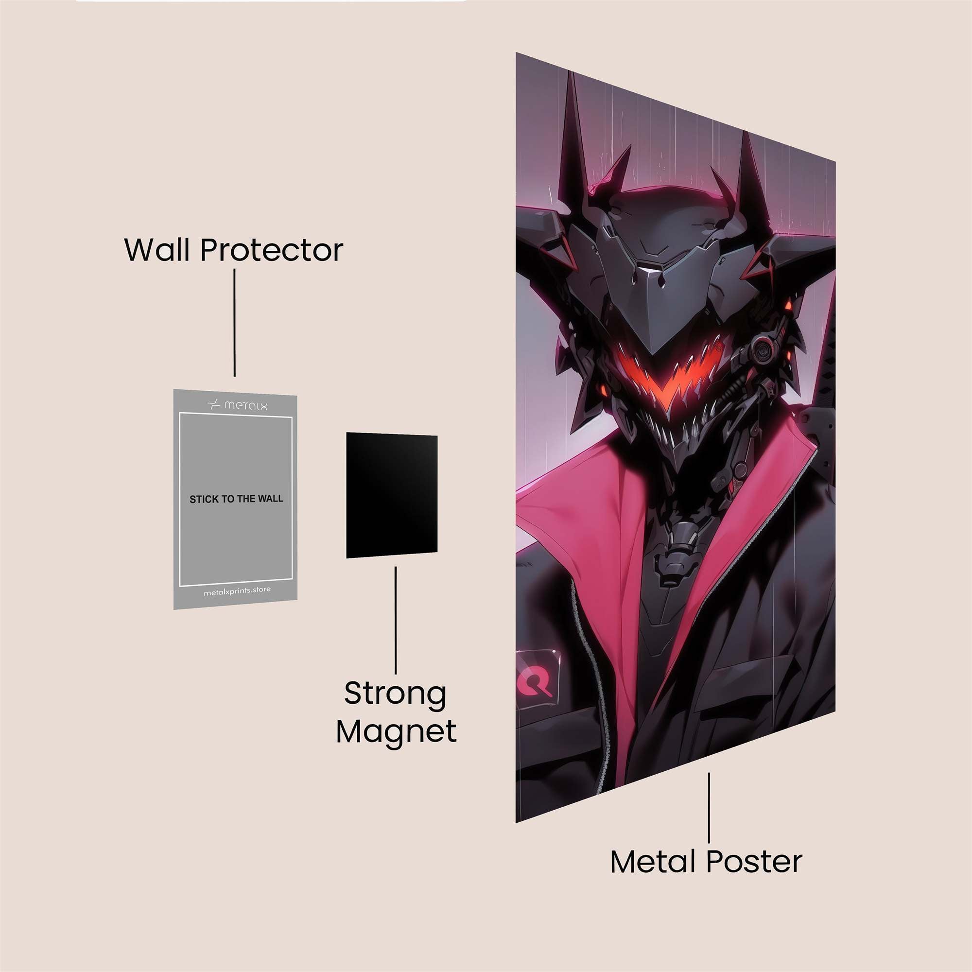 Demonblade Enigma Safe Wall Magnetic / M