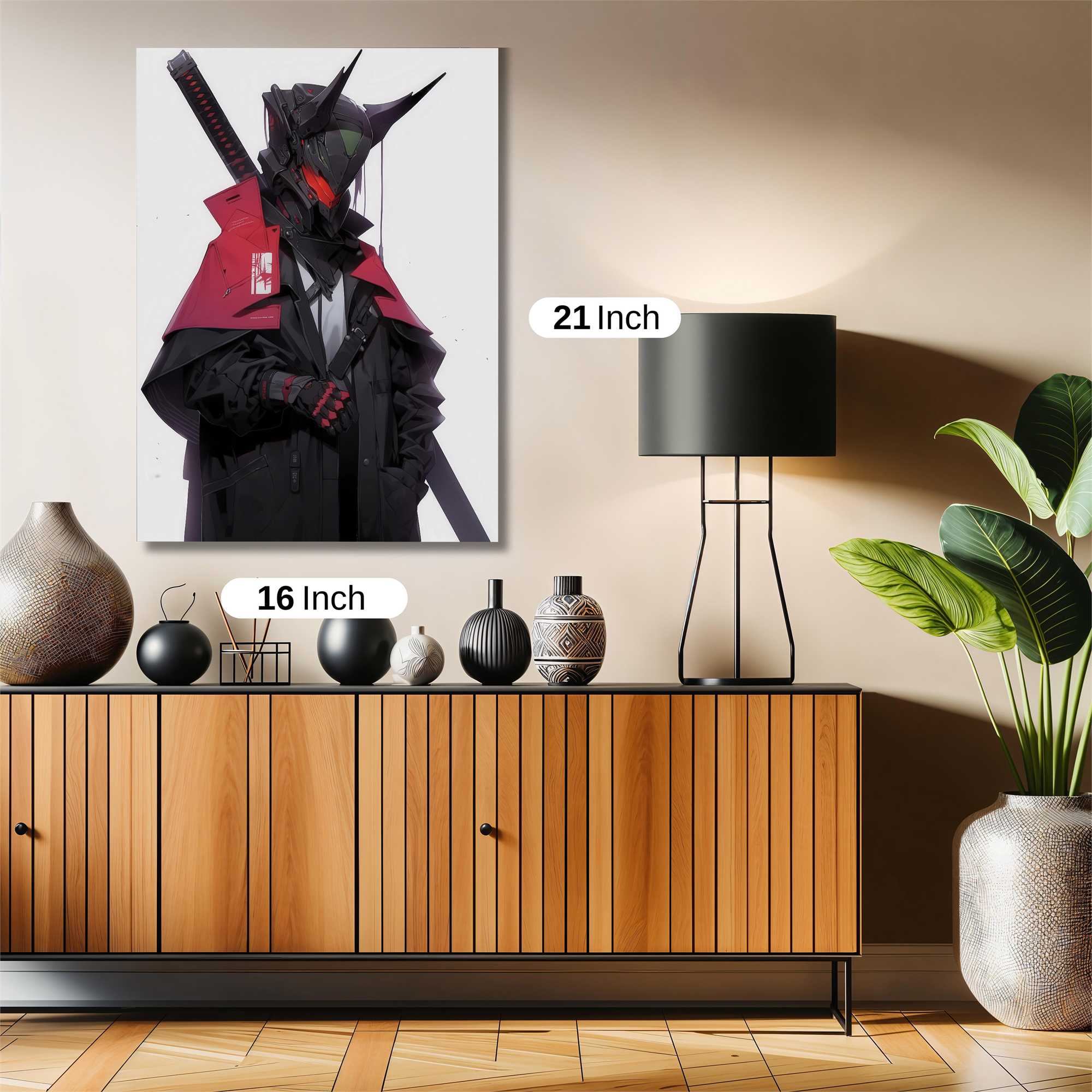 Samurai Stealth Safe Wall Magnetic / M